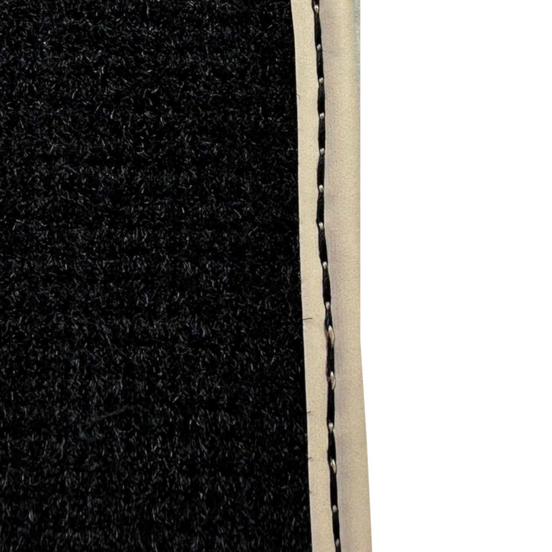 Black Floor Mats For Mercedes-Benz C-Class W204 (2007-2014) ER56 Design - AutoWin