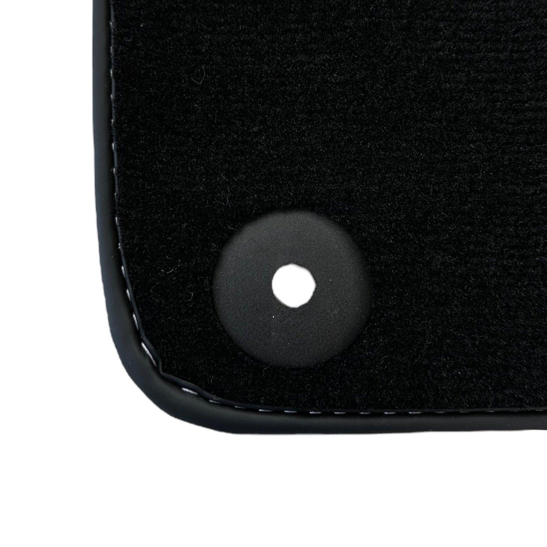 Black Floor Mats for Porsche Taycan (2019-2023) - AutoWin