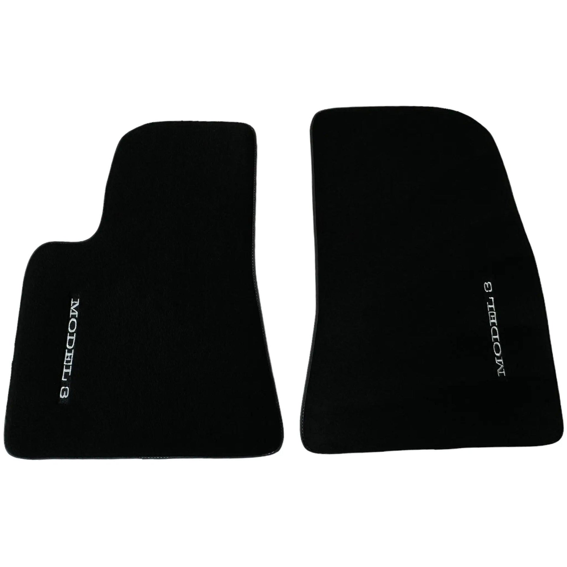 Black Floor Mats for Tesla Model 3 (2017-2023) - AutoWin