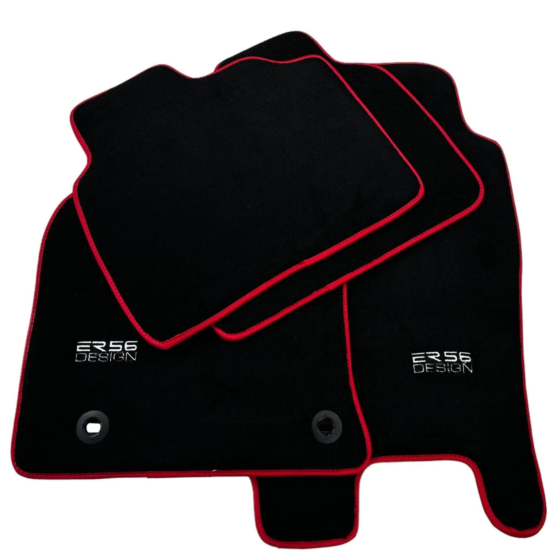 Black Floor Mats for Toyota Camry (2017-2023) ER56 Design - AutoWin