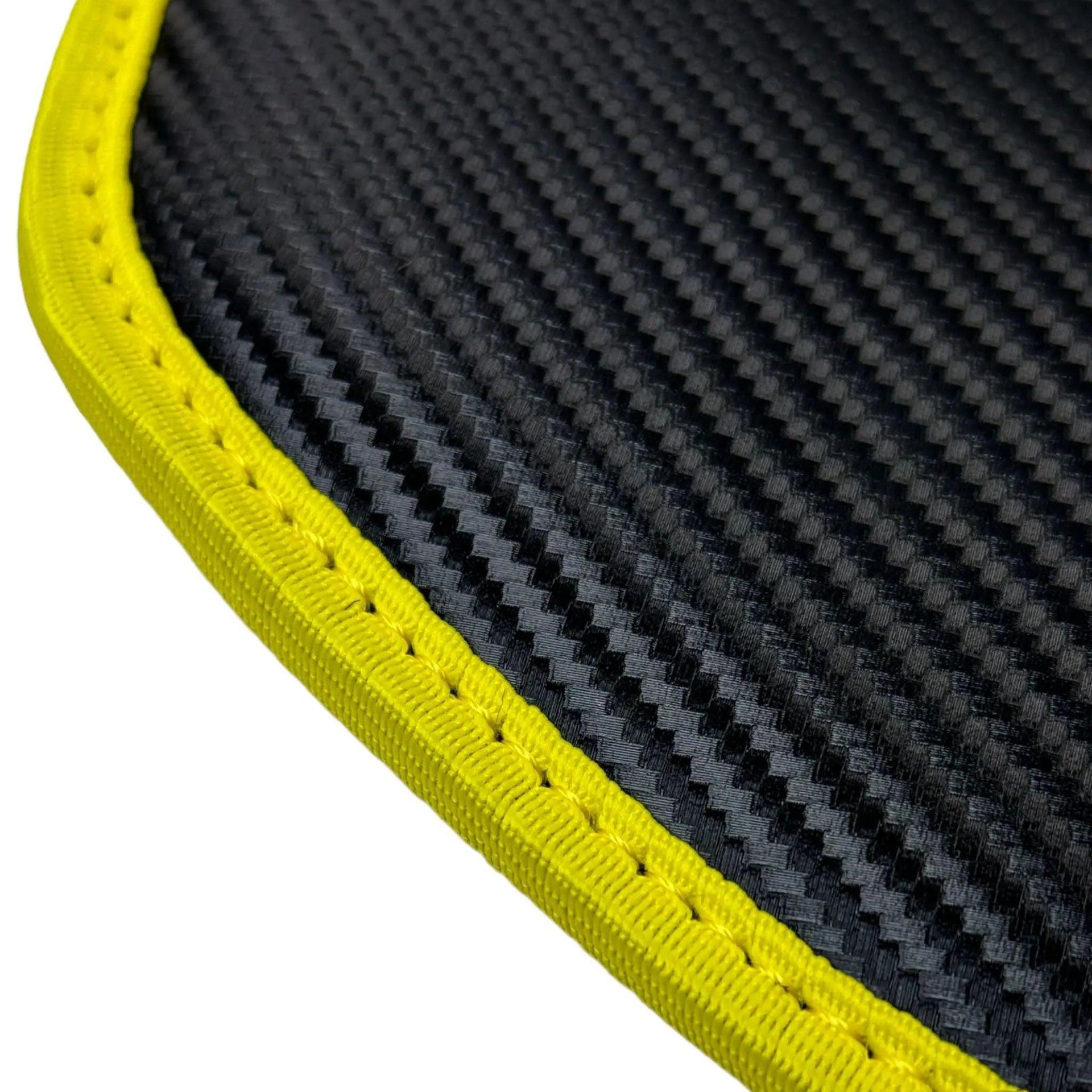 Black Mats for BMW 4 Series G22 Coupe with Carbon Fiber - Fighter Jet Edition - AutoWin
