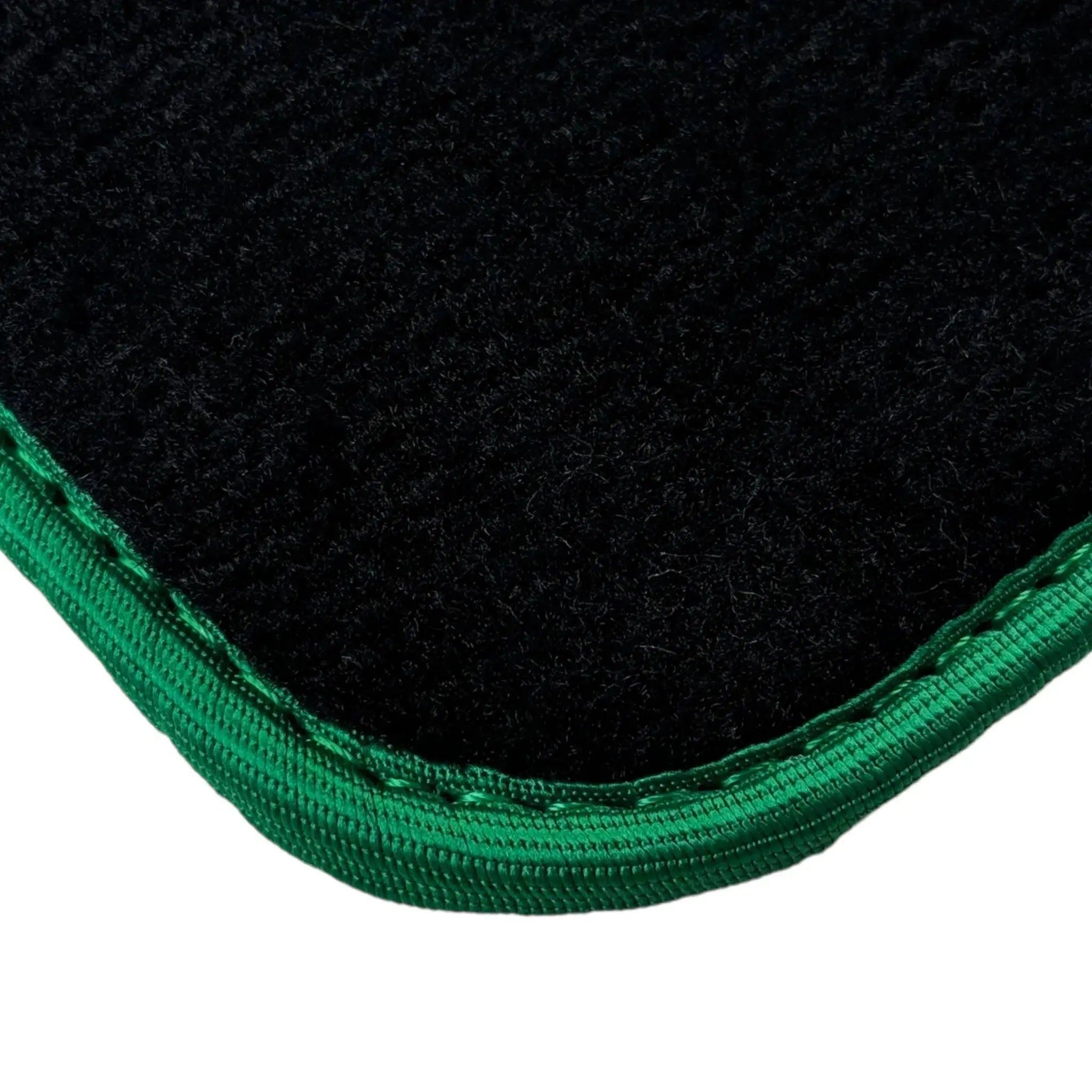 Black Mats For BMW M6 F12 Convertible | Green Trim - AutoWin