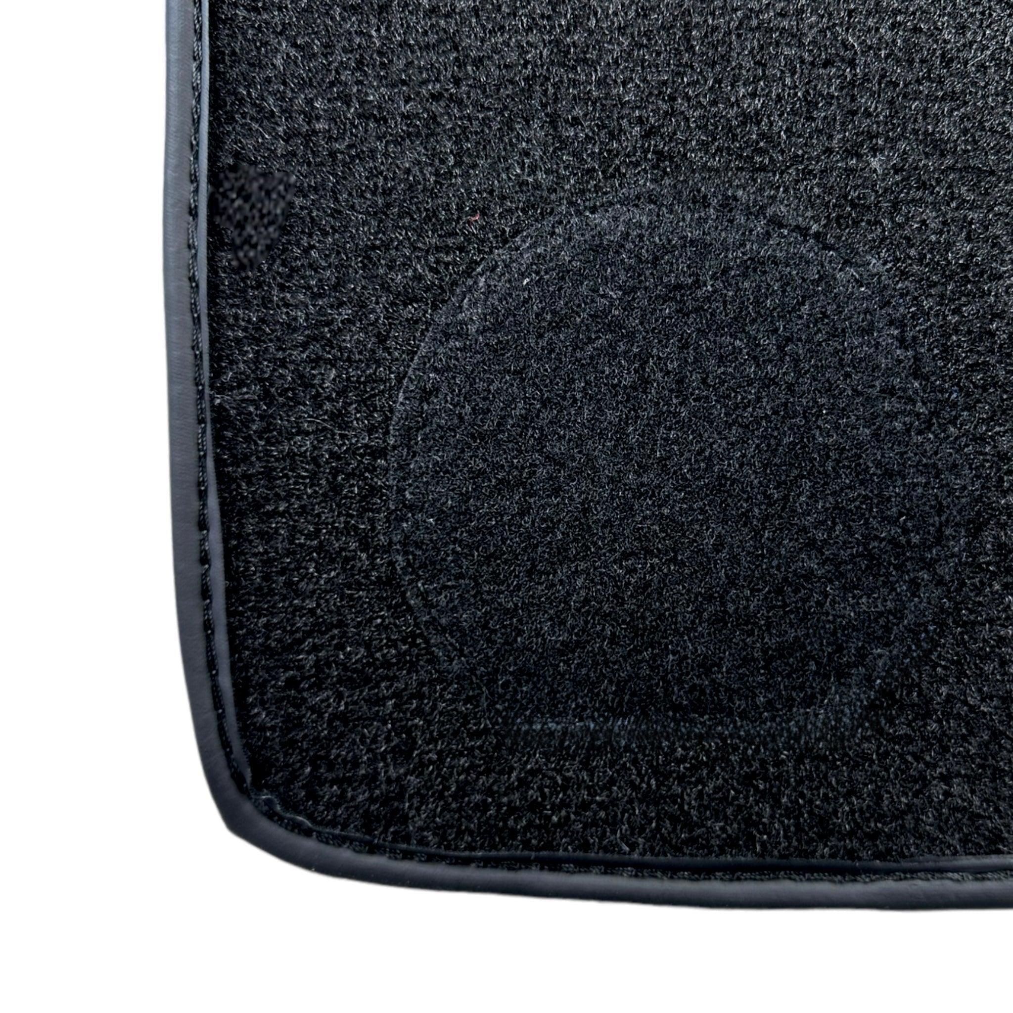 Black Sheepskin Floor Mats for Rolls-Royce Cullinan (2018-2023) No Steps Edition - AutoWin