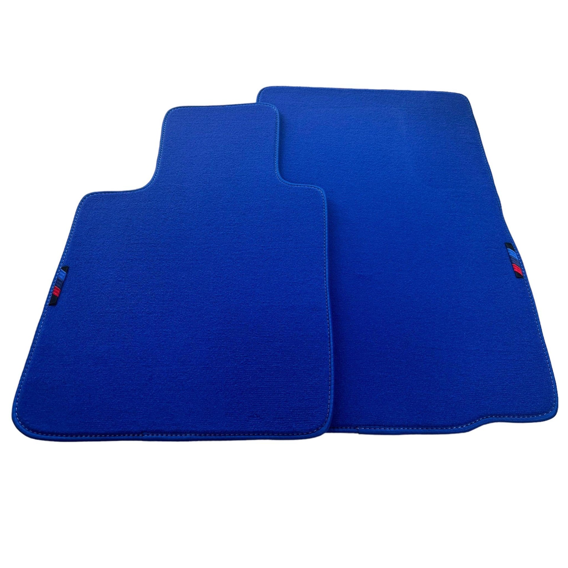 Blue Floor Mats For BMW Z4 Series E86 Coupe (2003-2008) With M Package - AutoWin