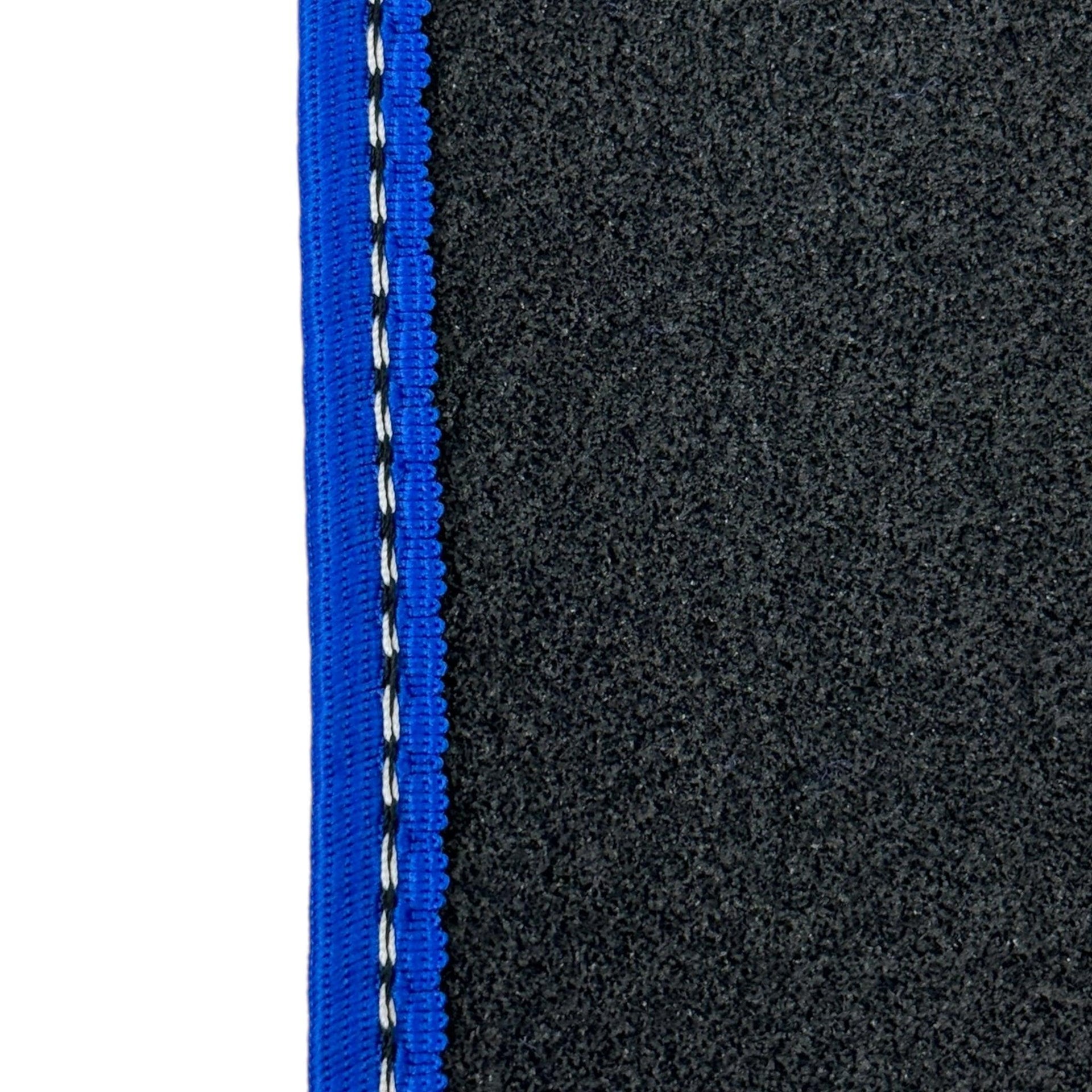 Blue Floor Mats for Lamborghini Diablo (1990-2001) with Purple Leather - AutoWin