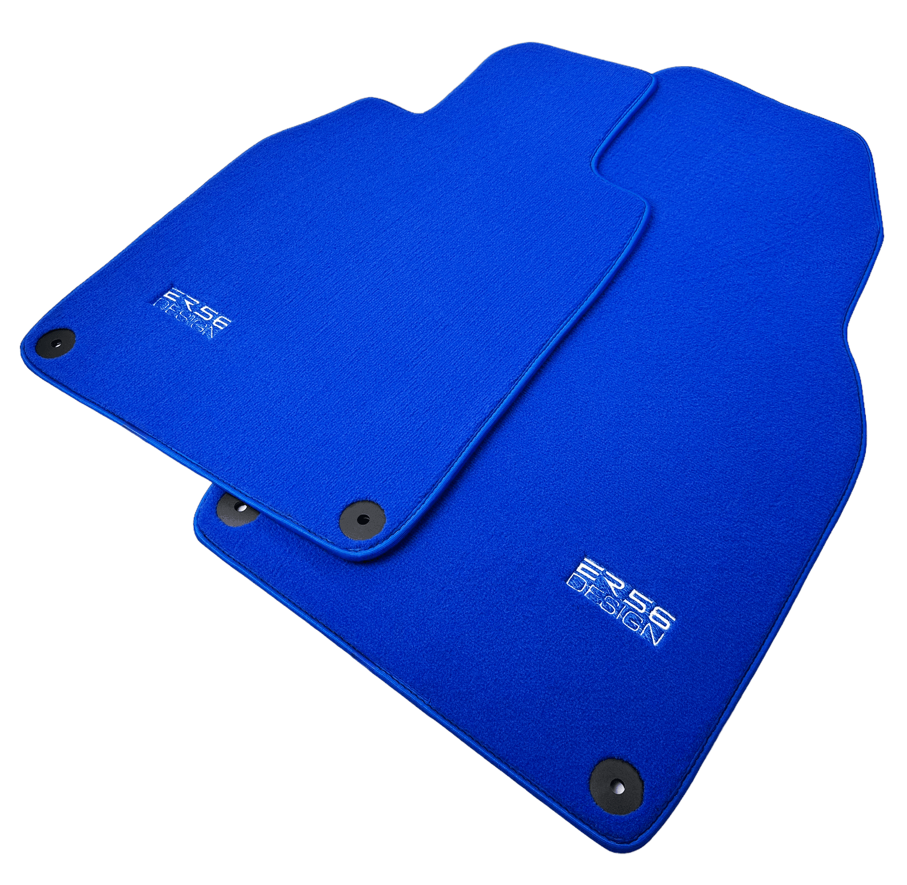 Blue Floor Mats for Porsche 718 Cayman (2017-2023) | Er56 Design - AutoWin