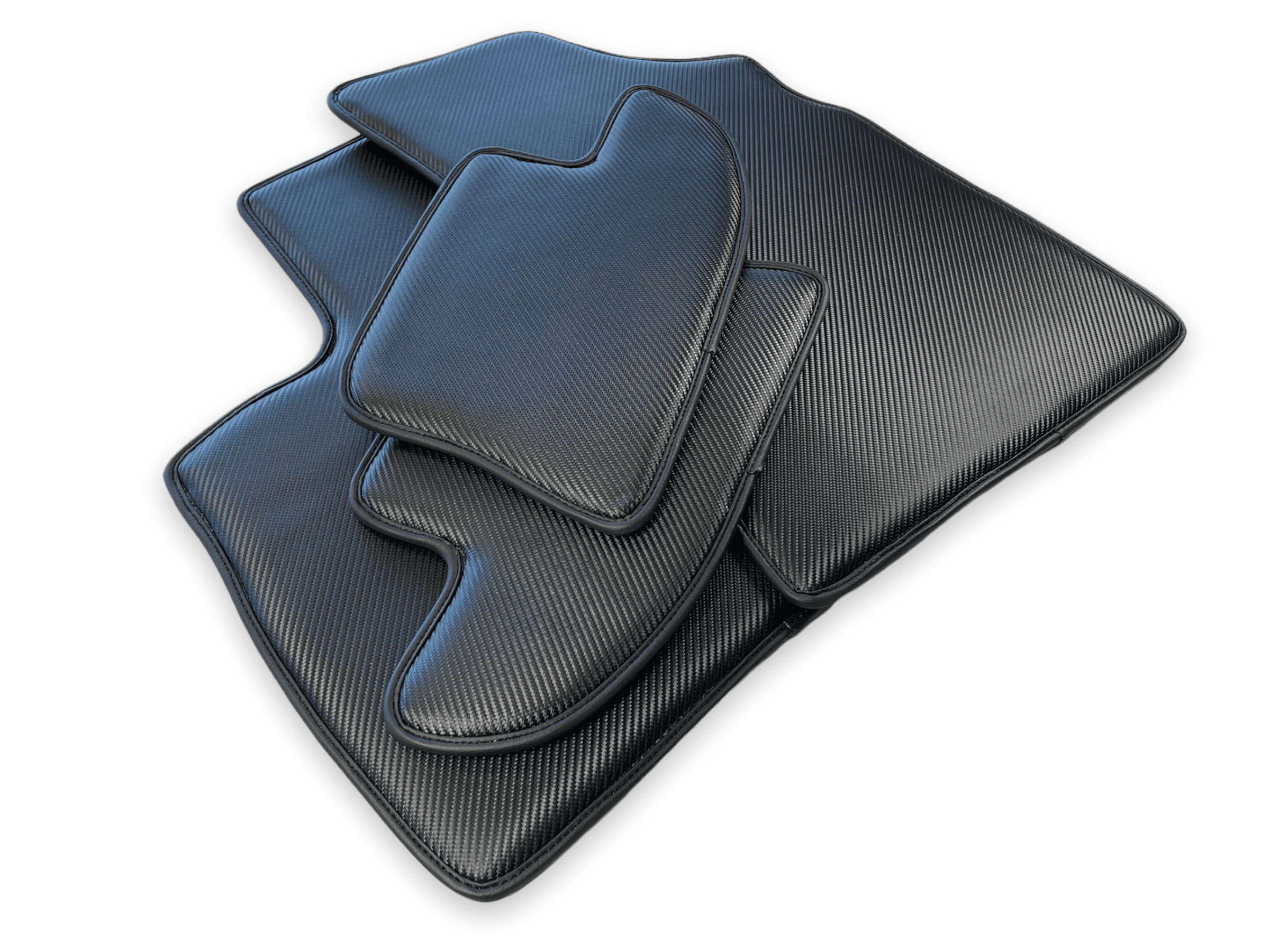 Carbon Fiber Floor Mats For Bentley Continental GTC (2006–2011) - AutoWin