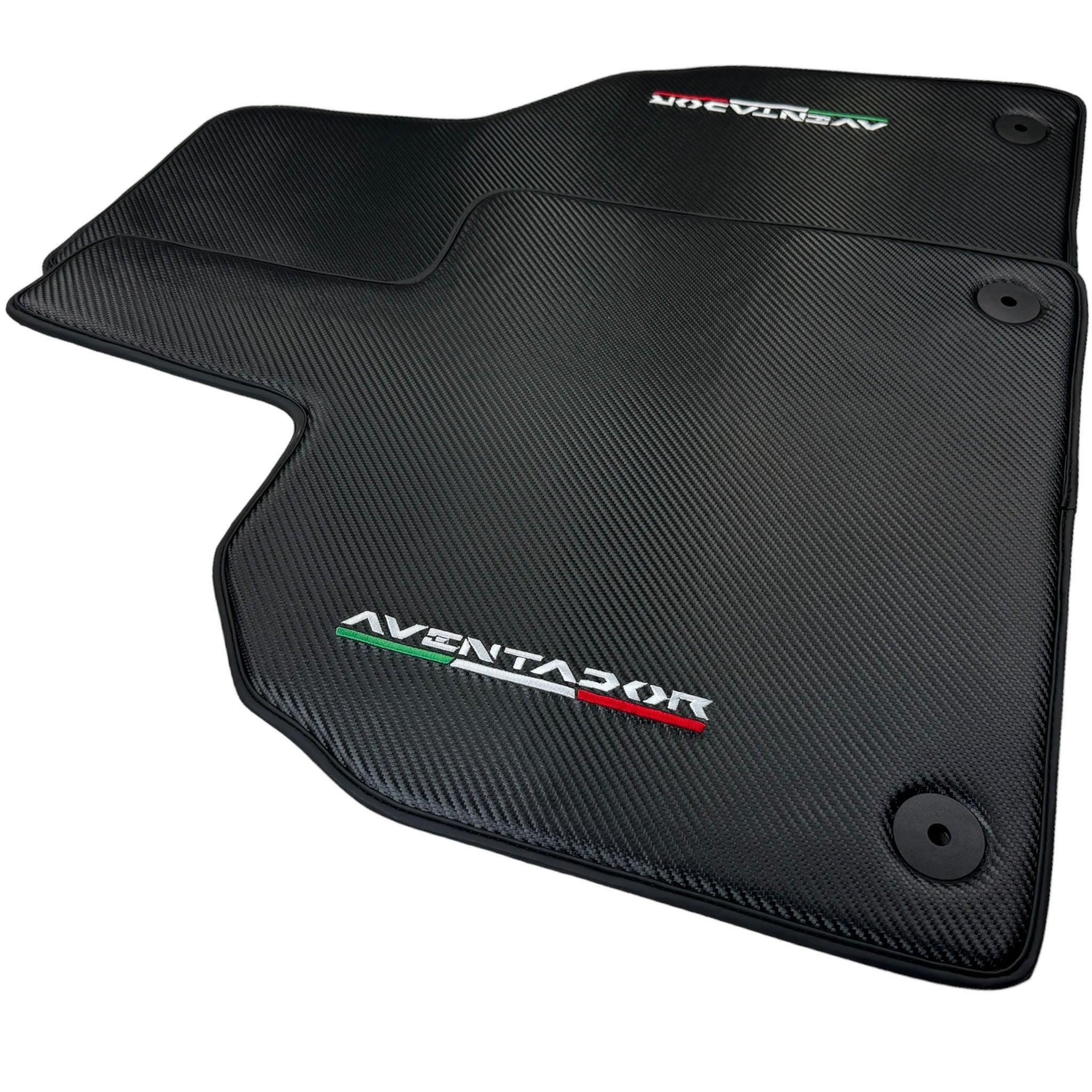 Carbon Fiber Floor Mats for Lamborghini Aventador - AutoWin