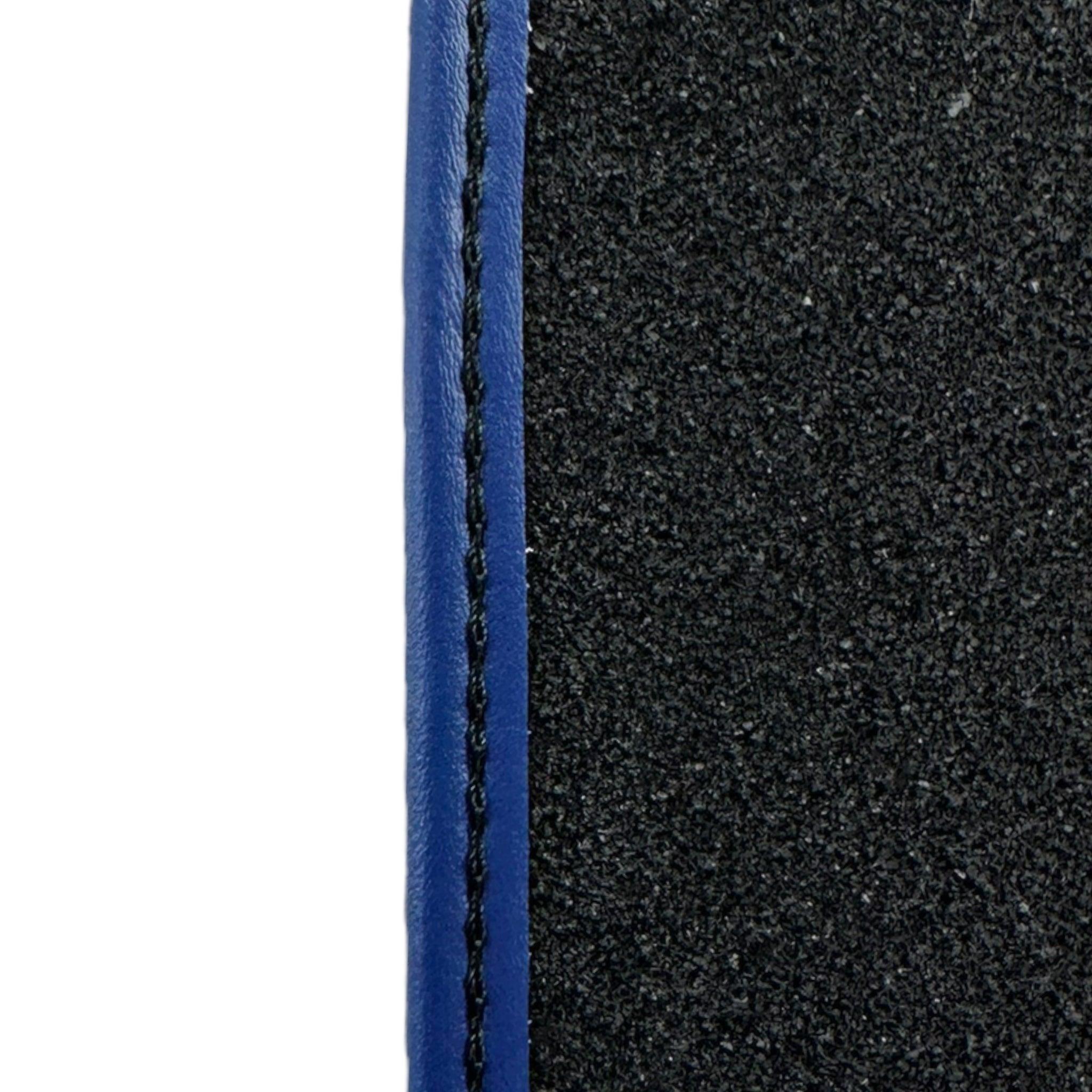 Dark Blue Floor Mats For Bentley Continental GTC Convertible (2018–2023) - AutoWin