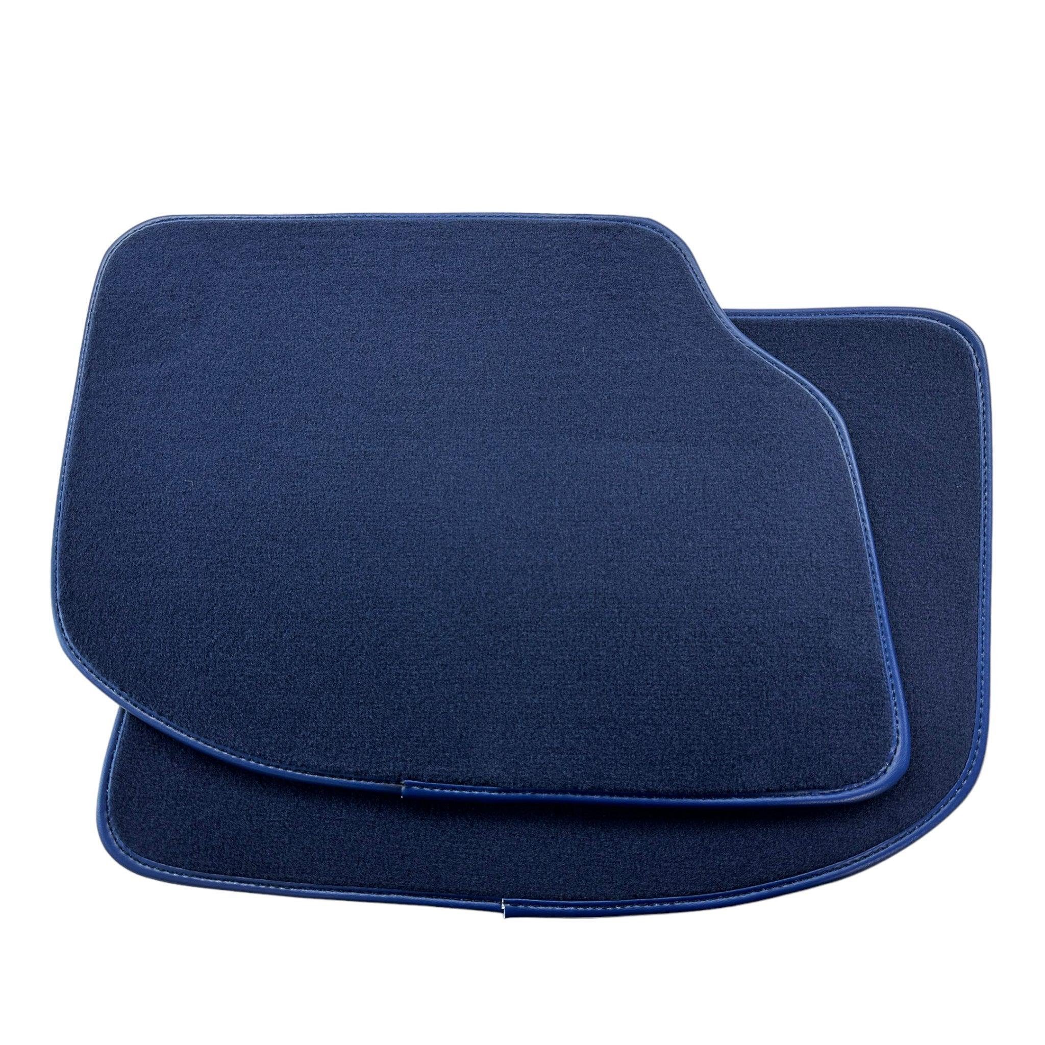 Dark Blue Floor Mats For Bentley Continental GTC Convertible (2018–2023) - AutoWin