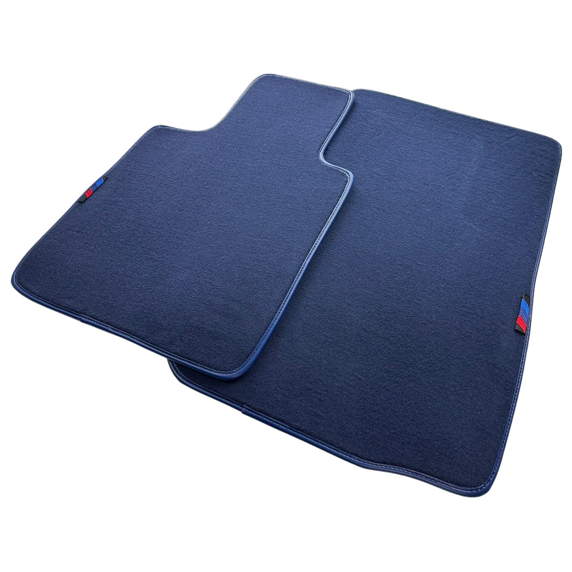 Dark Blue Floor Mats For BMW Z4 Series E86 Coupe (2003-2008) With M Package - AutoWin