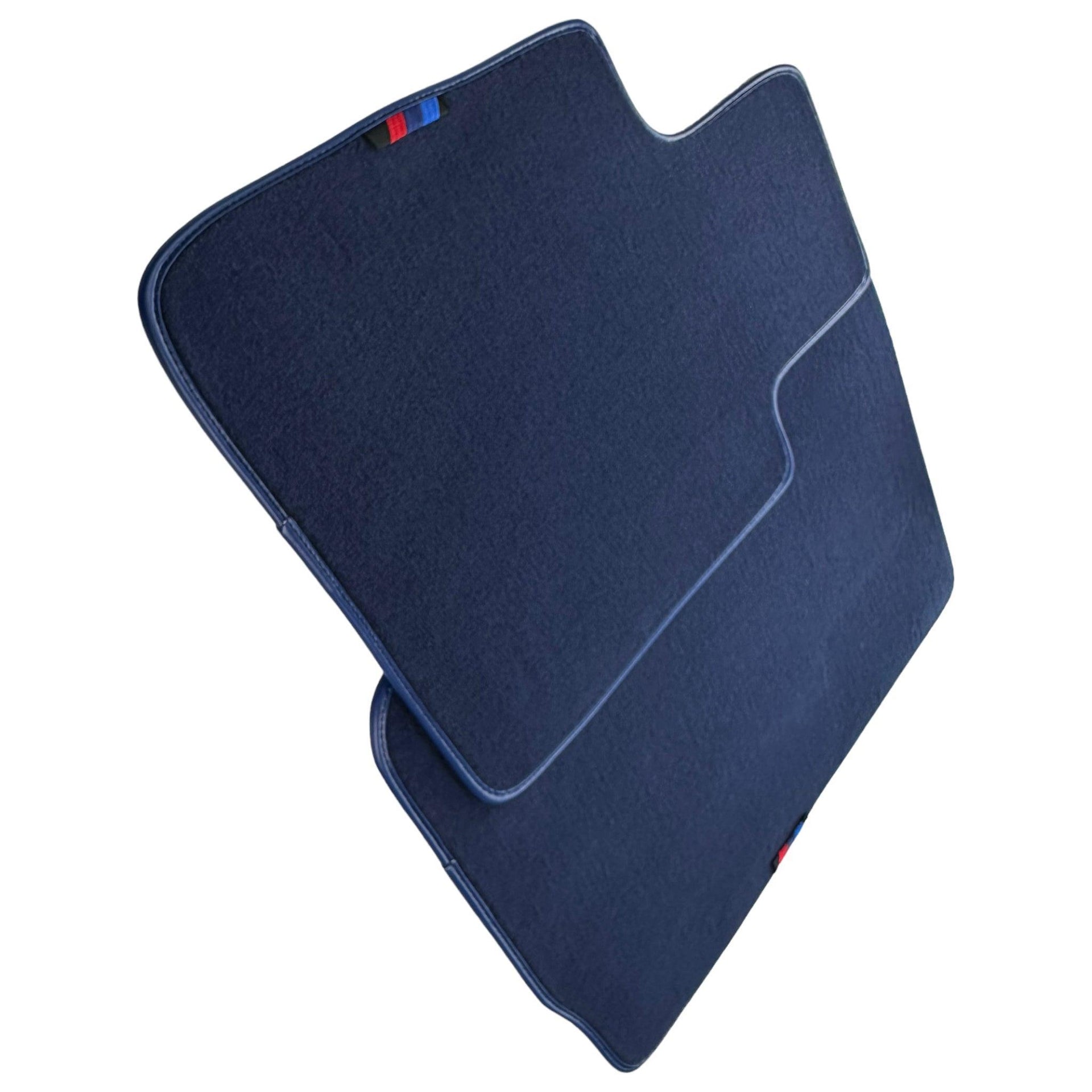 Dark Blue Floor Mats For BMW Z4 Series E89 With M Package - AutoWin