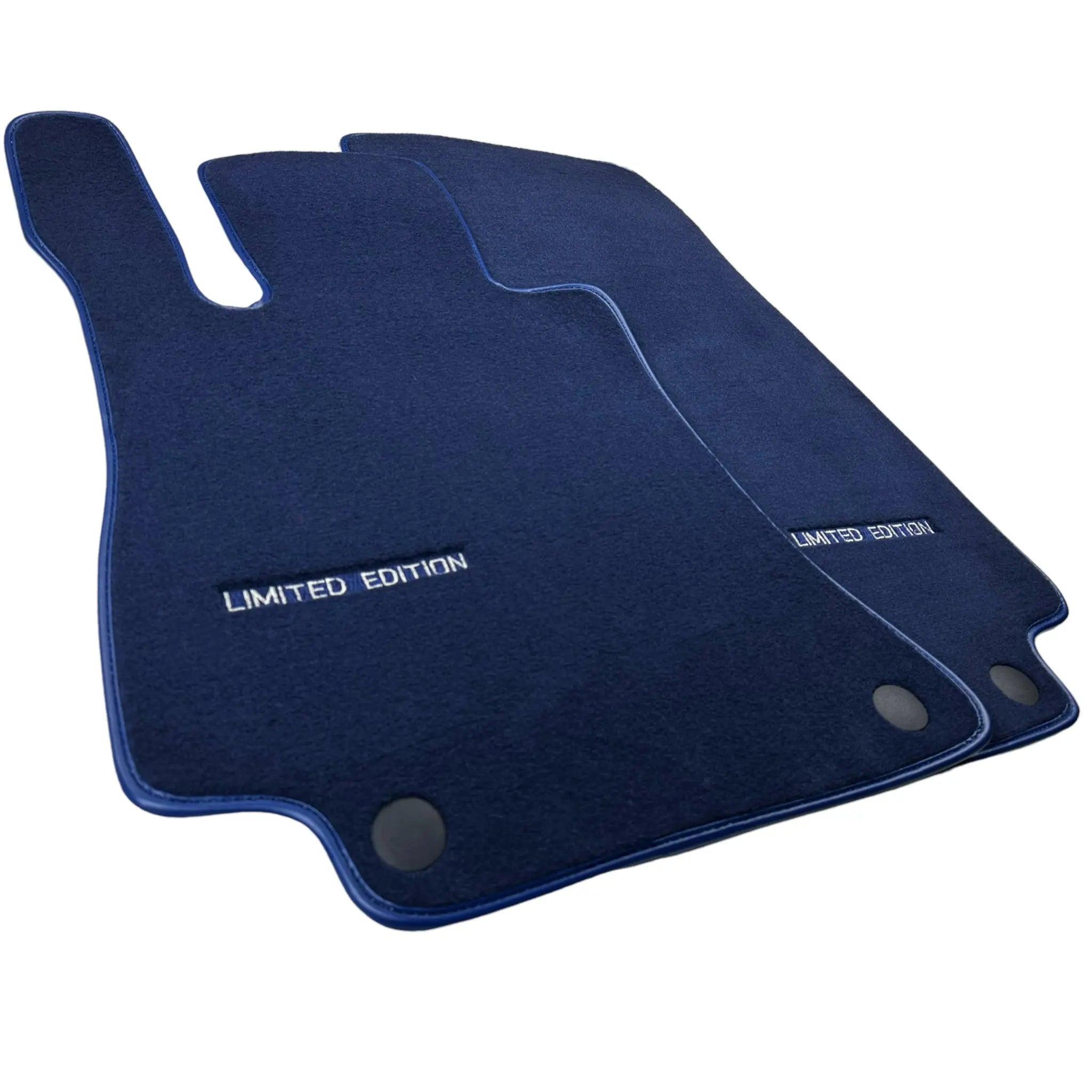 Dark Blue Floor Mats For Mercedes Benz GLS-Class X167 (2019-2023) | Limited Edition - AutoWin