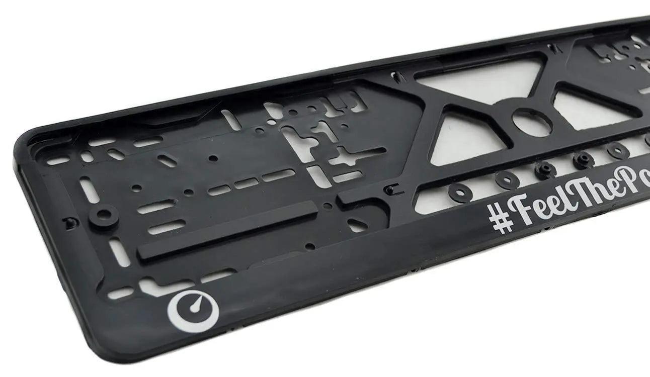 FeelThePower Number Plate Holder Eu Standard Size 52 Cm X 11 Cm - AutoWin