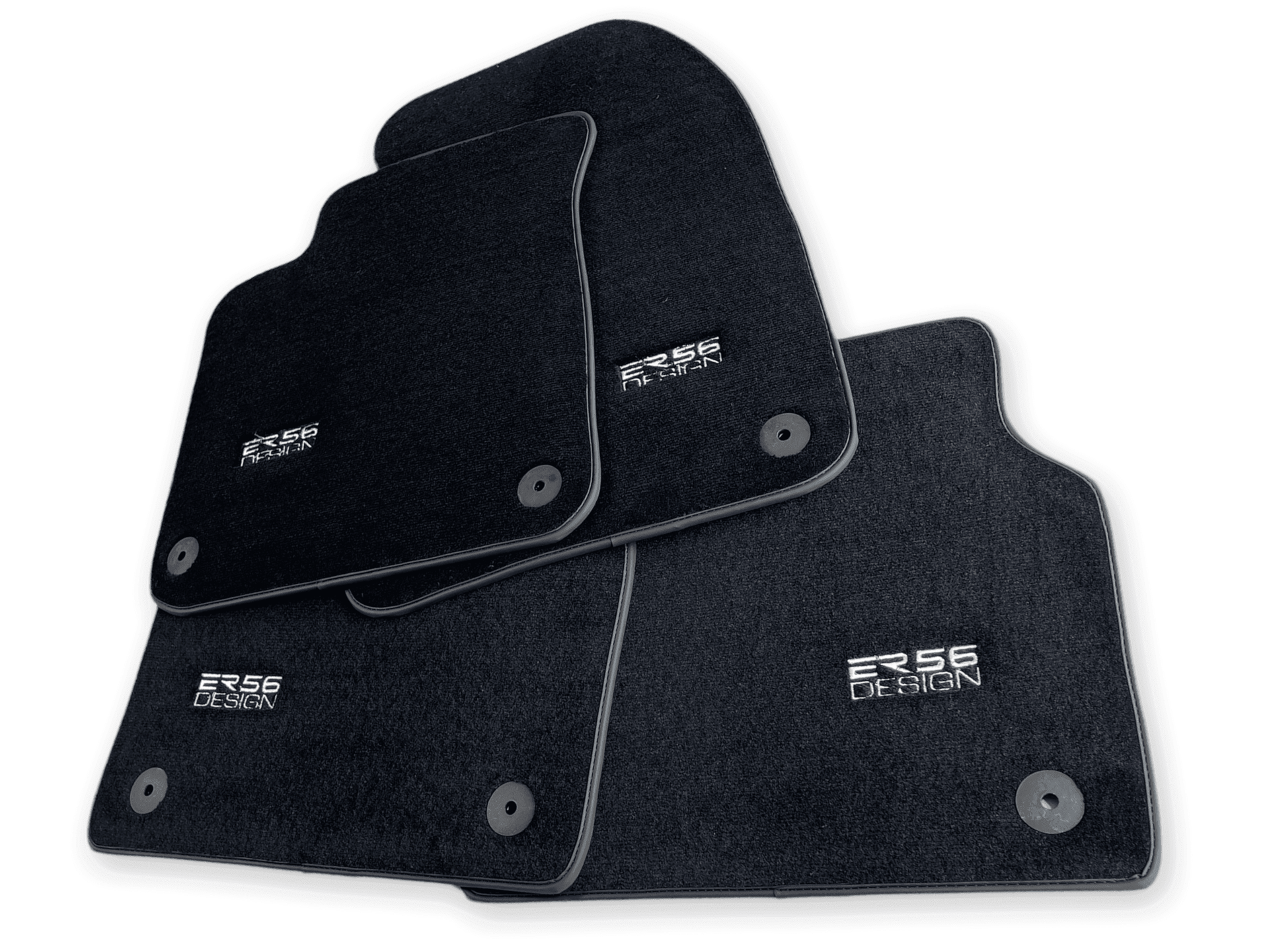 Floor Mats for Audi A4 - B5 Facelift Sedan (1999-2001) ER56 Design - AutoWin