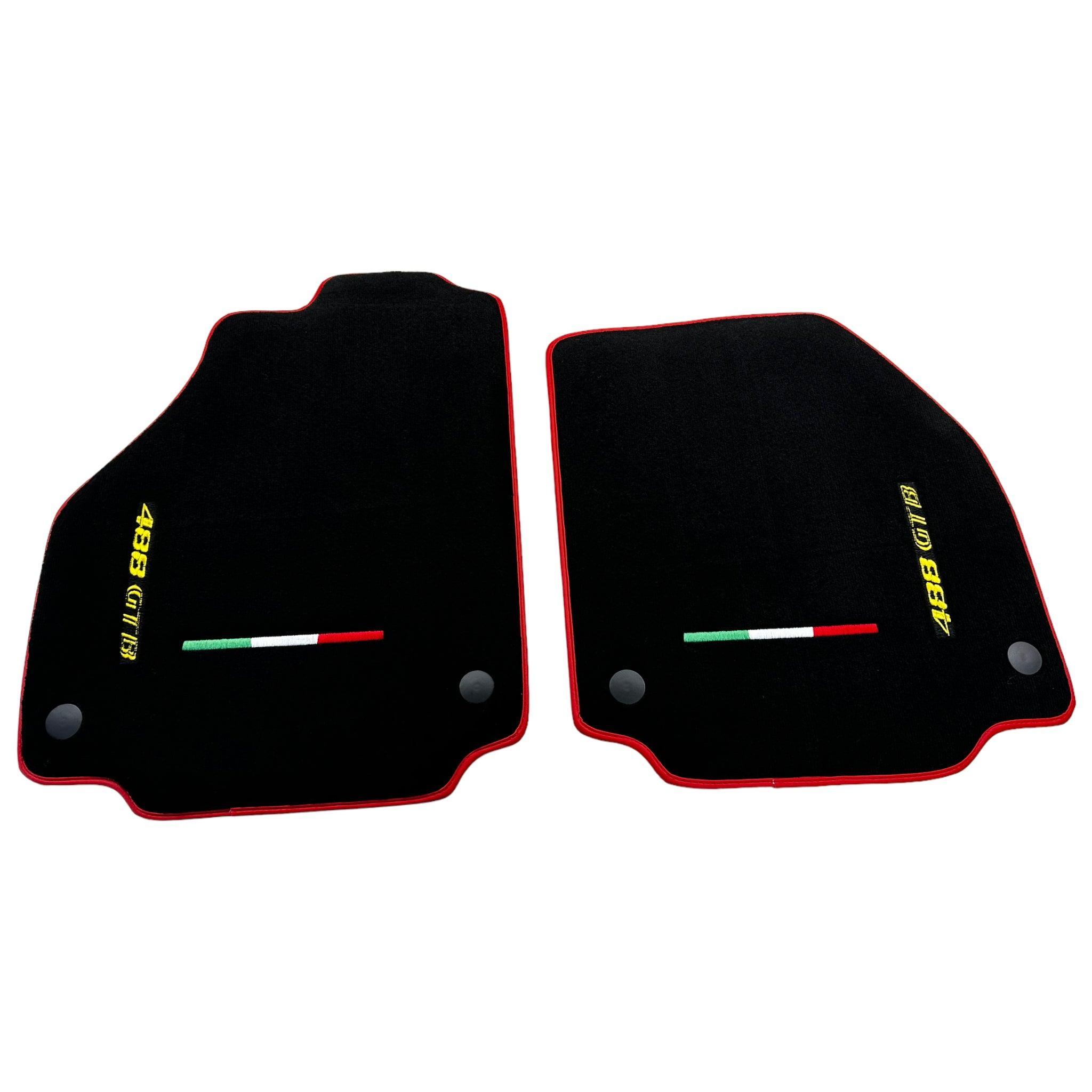 Floor Mats For Ferrari 488 GTB 2015-2022 - AutoWin