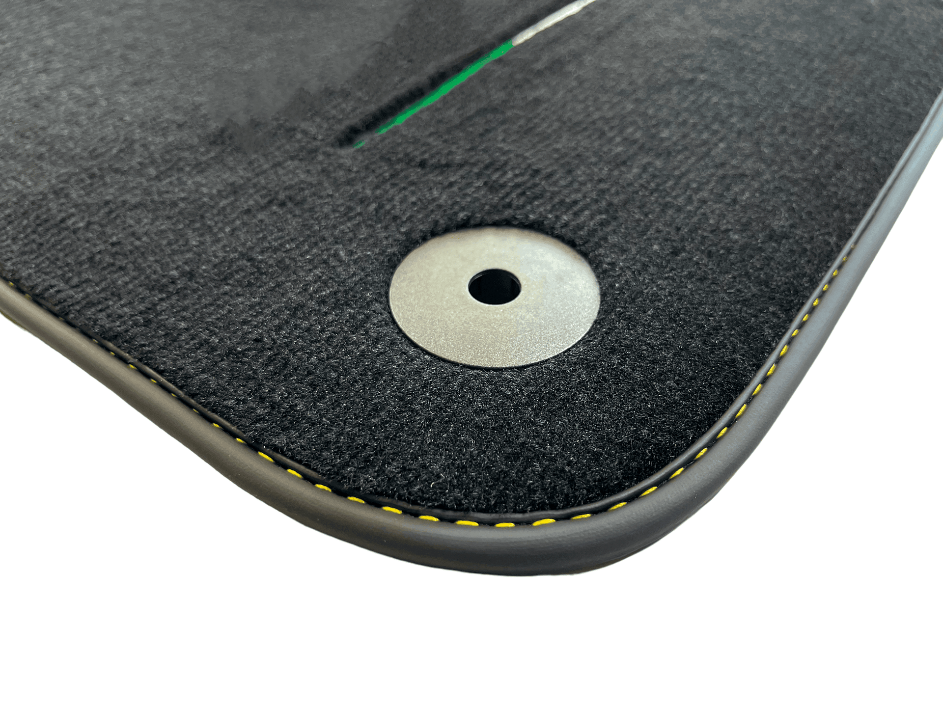 Floor Mats For Lamborghini Urus Black Tailored Yellow Edition - AutoWin