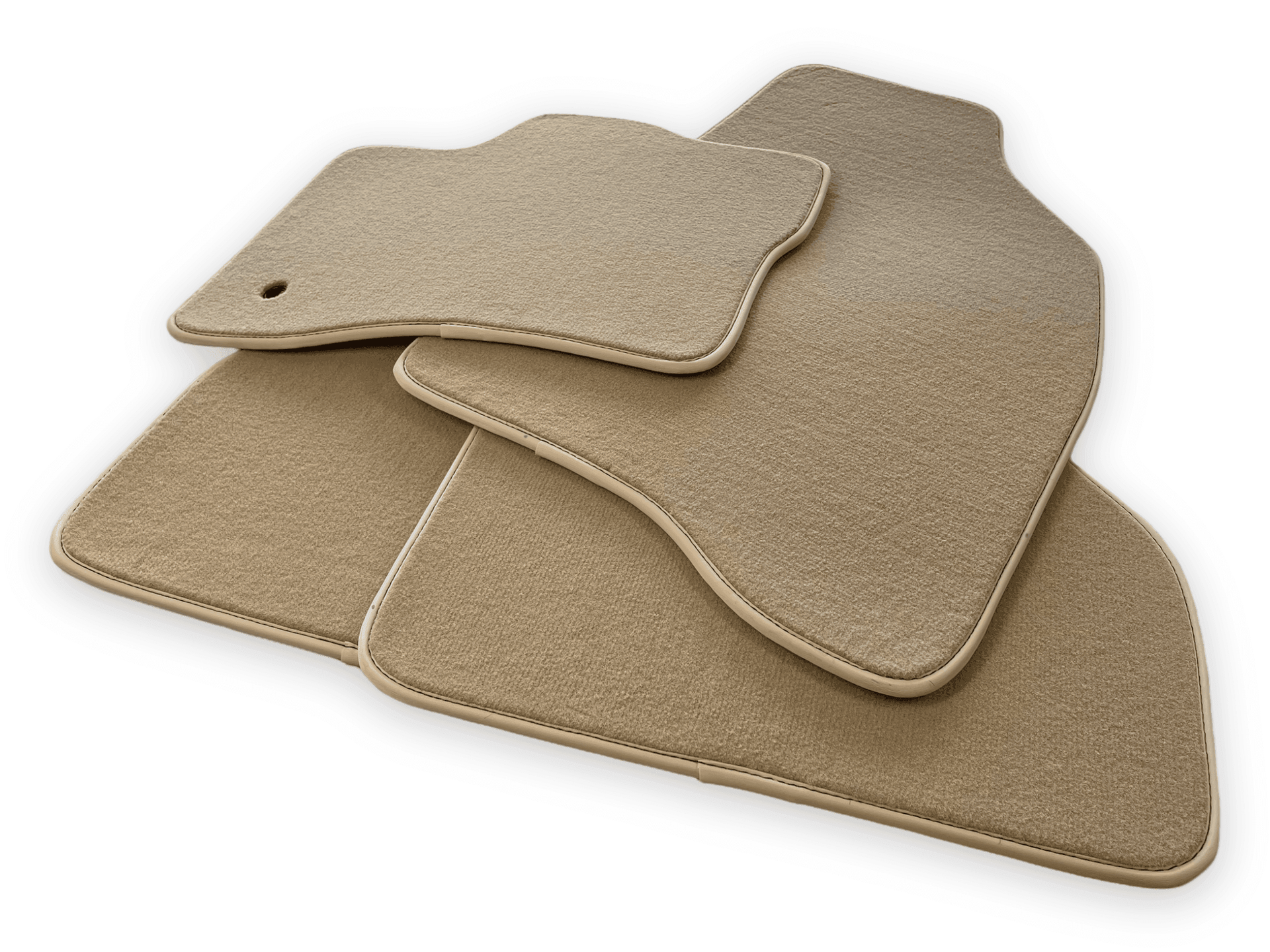 Floor Mats for Lincoln Continental (1959-2002) Sedan Beige Tailored Carpets - AutoWin