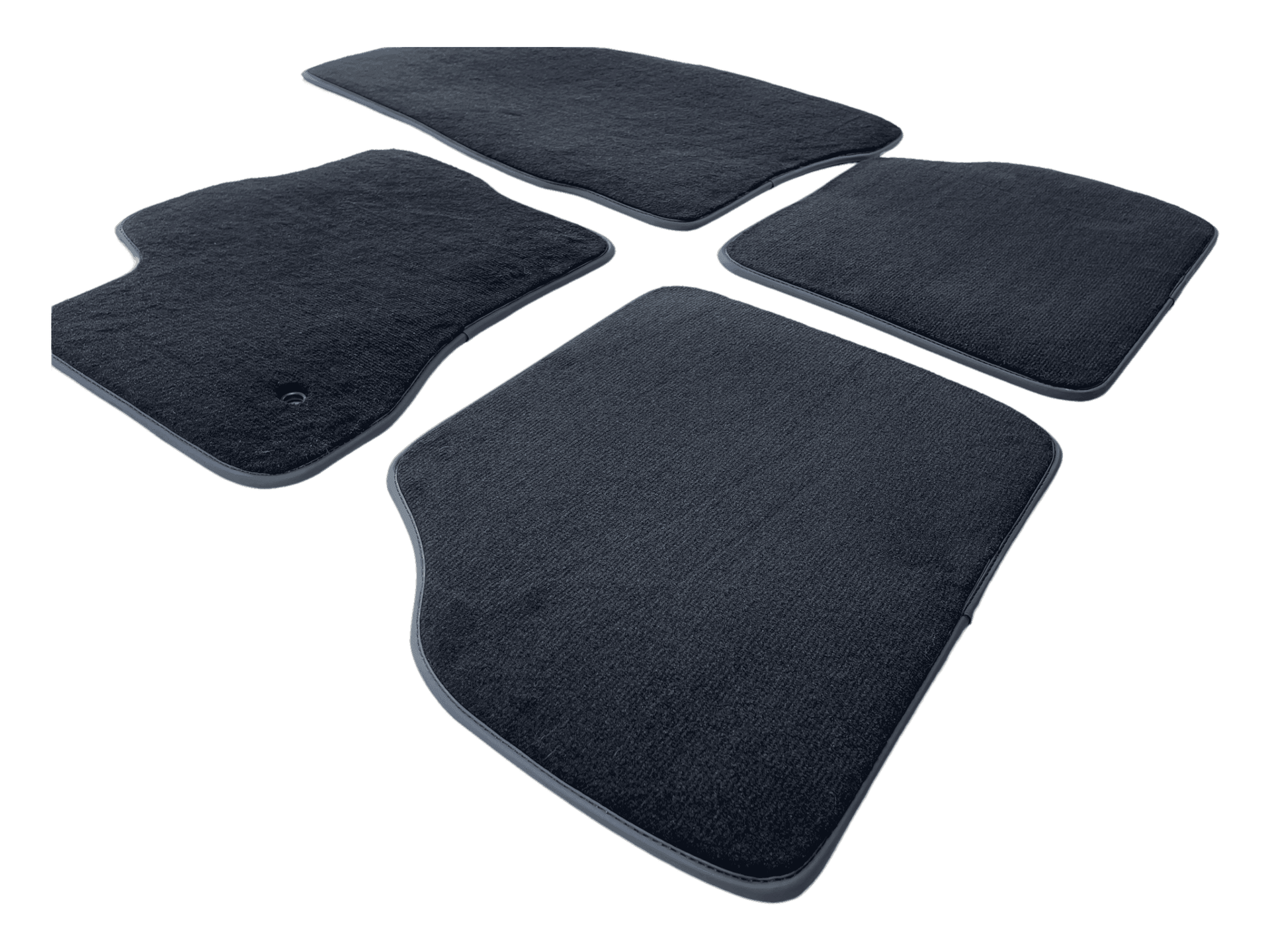 Floor Mats for Lincoln Continental (1959-2002) Sedan Black Tailored Carpets - AutoWin