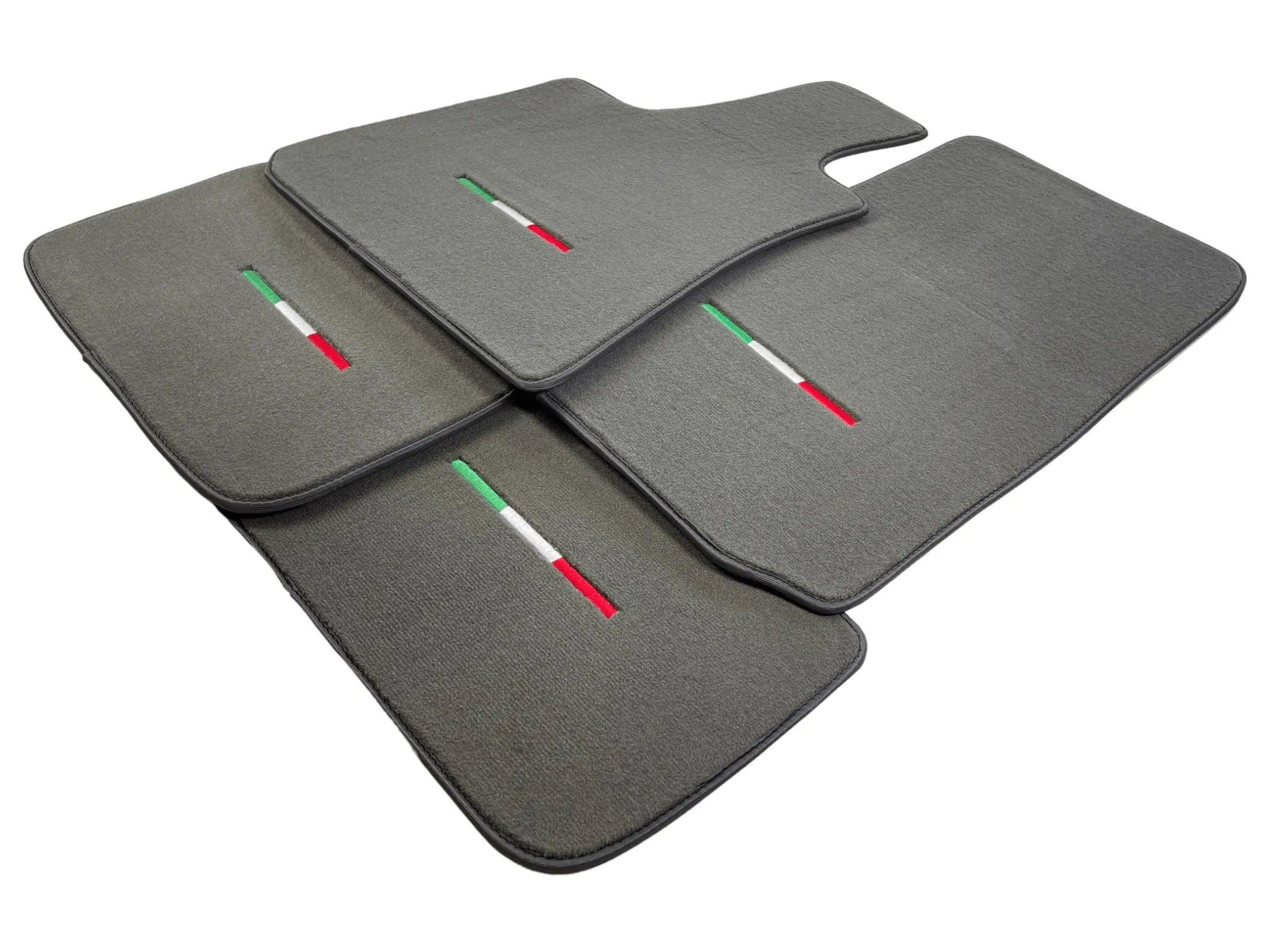 Gray Floor Mats For Maserati Levante (2017-2023) Italy Edition - AutoWin