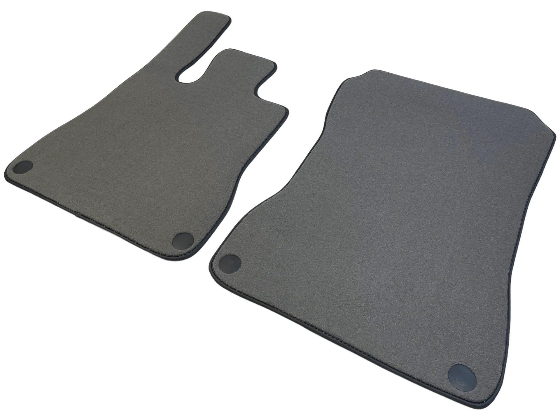 Gray Floor Mats For Mercedes-Benz R129 (1989-2001) Black Trim - AutoWin