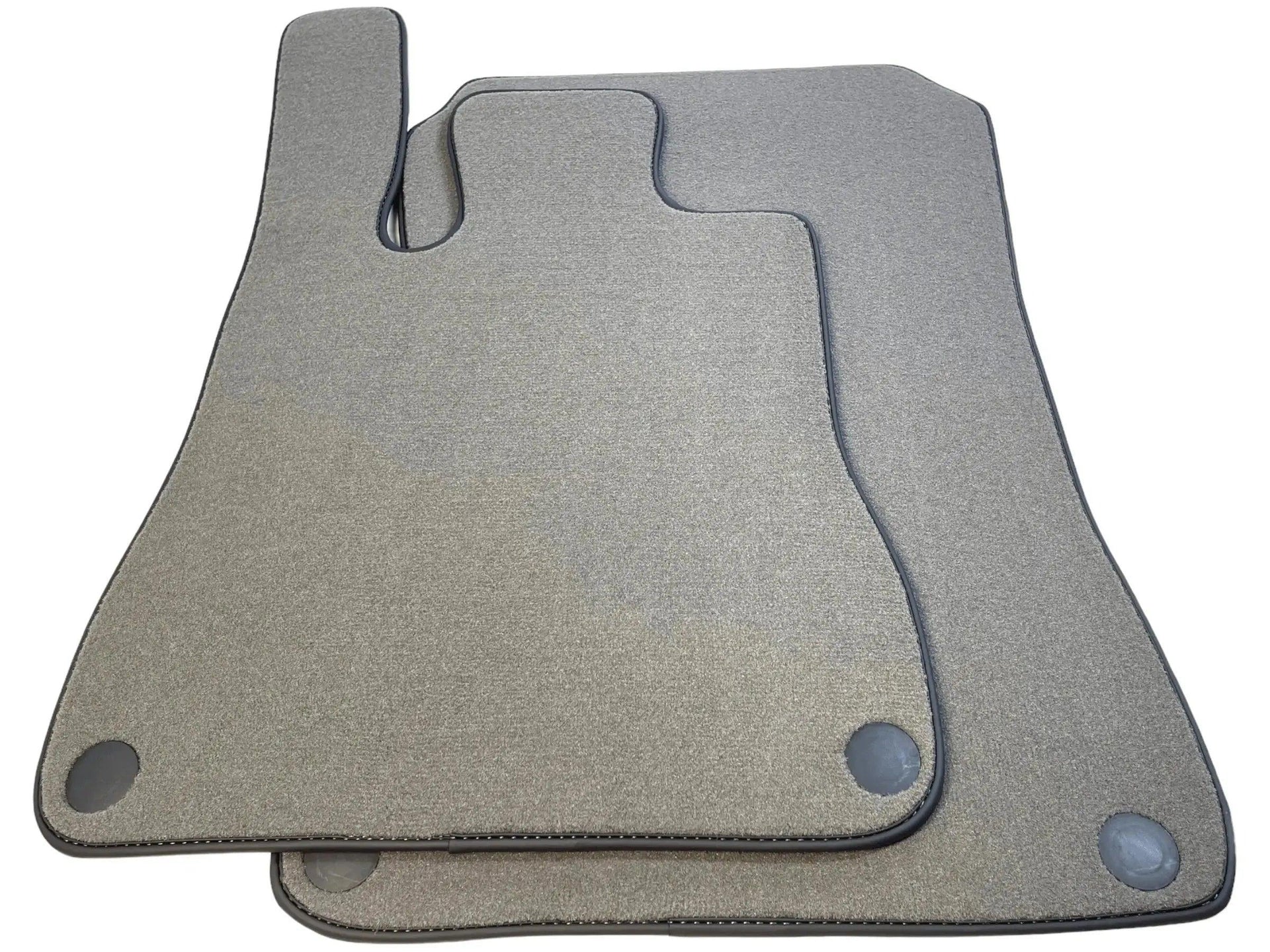 Gray Floor Mats For Mercedes-Benz R170 (1998-2000) Black Trim - AutoWin