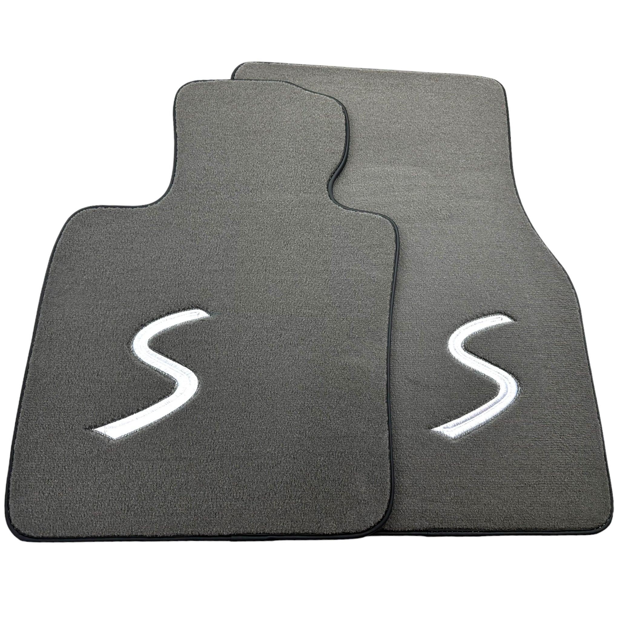 Grey Floor Mats for Mini Cooper / One R53 (2001-2007) Cooper S - AutoWin