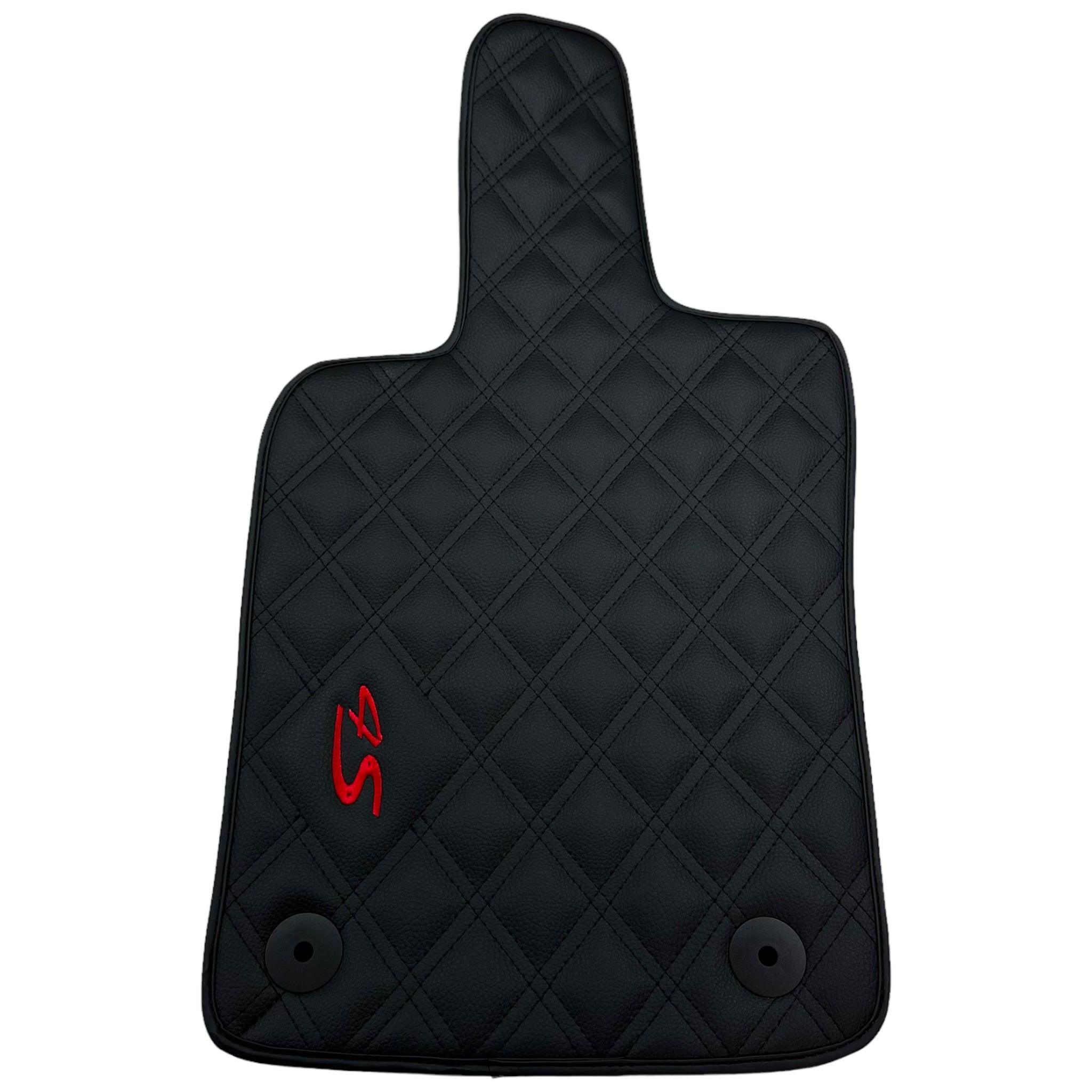 Leather Floor Mats For Porsche Panamera 4S 971 (2017-2023) - AutoWin