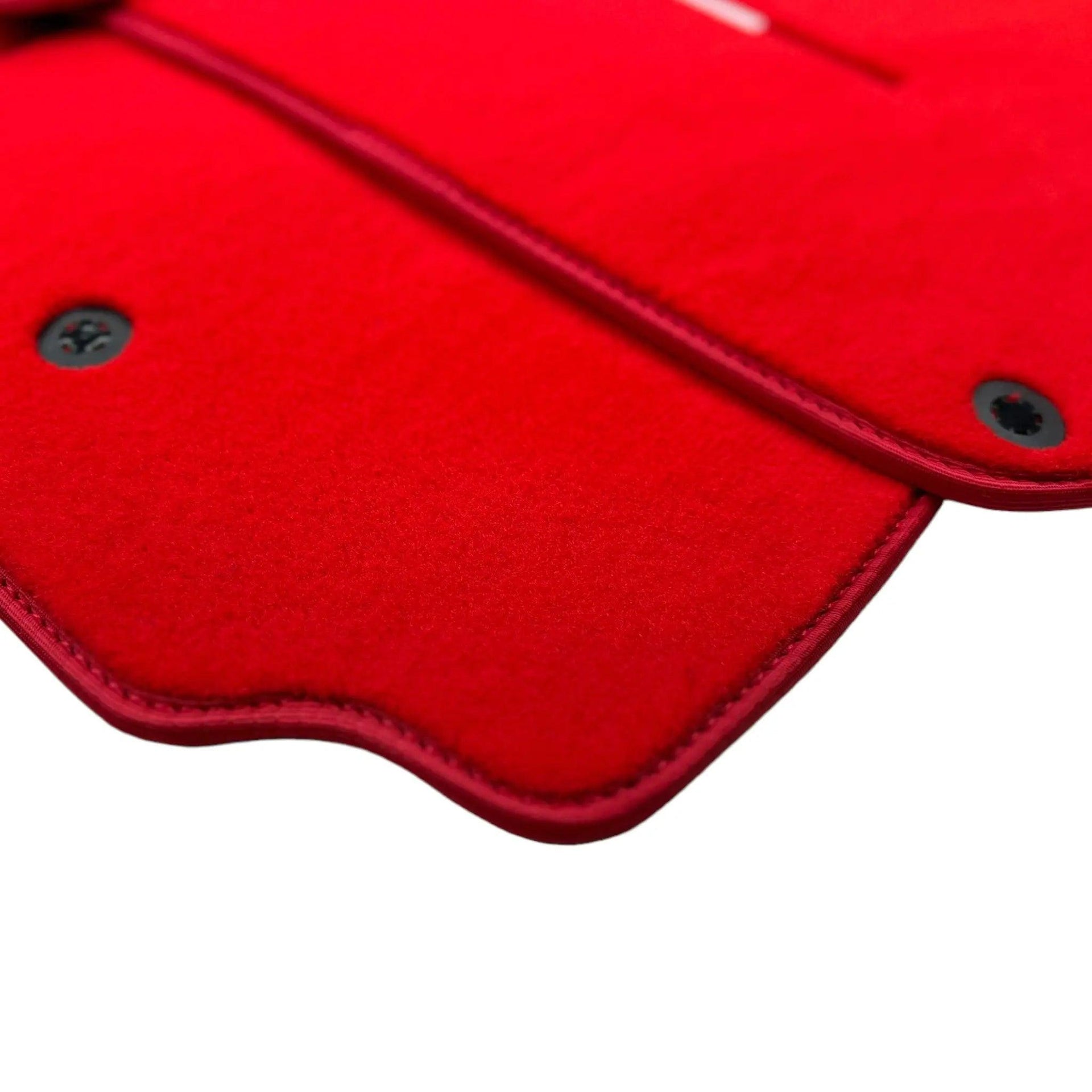 Red Floor Mats for Ferrari GTC4 Lusso (2016-2023) | Premium Quality