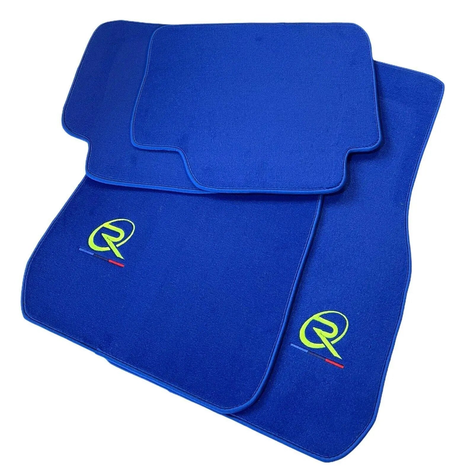 Blue Floor Mats For BMW 4 Series F32 Tailored Set Perfect Fit - AutoWin