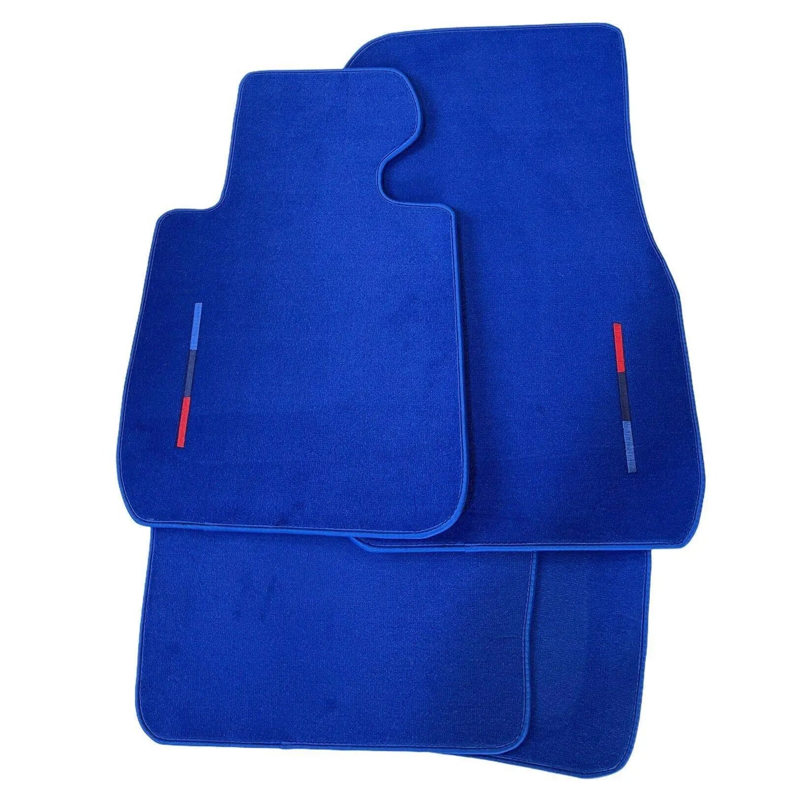 Blue Floor Mats For BMW 5 Series F10 With M Package - AutoWin
