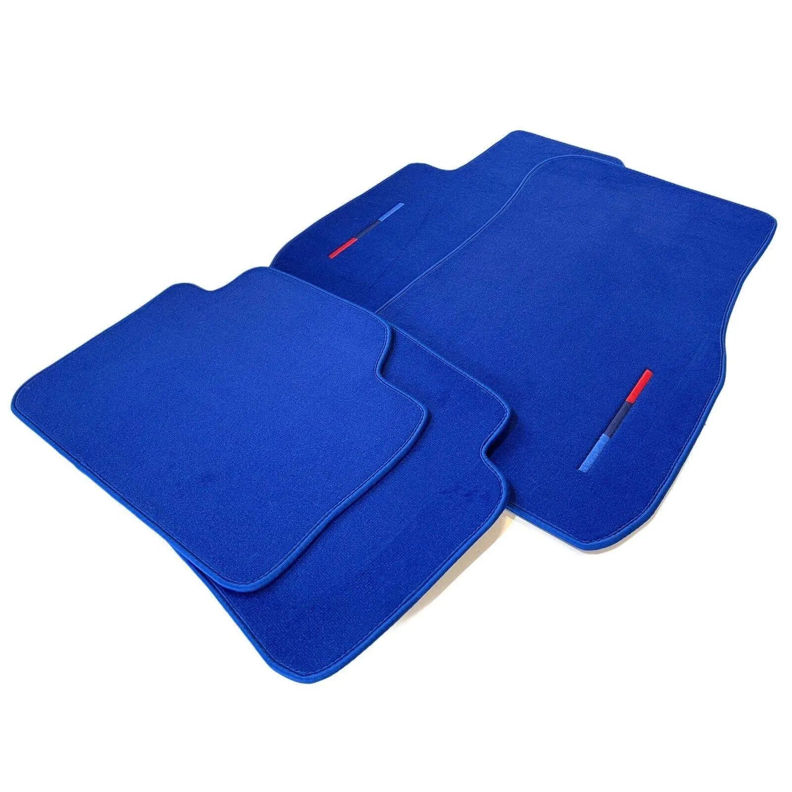 Blue Floor Mats For BMW 5 Series F10 With M Package - AutoWin