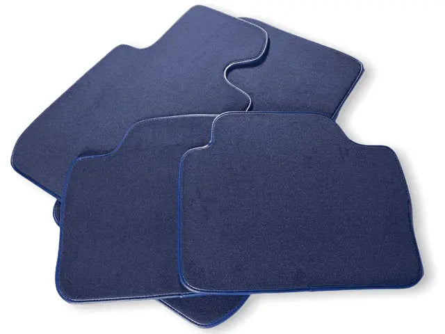 Floor Mats For Rolls Royce Shadow 1965-1977 Dark Blue - AutoWin