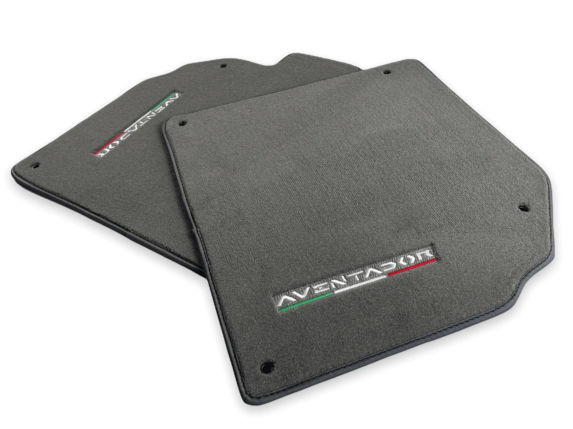 Floor Mats for Lamborghini Aventador Gray Color Carpet - AutoWin