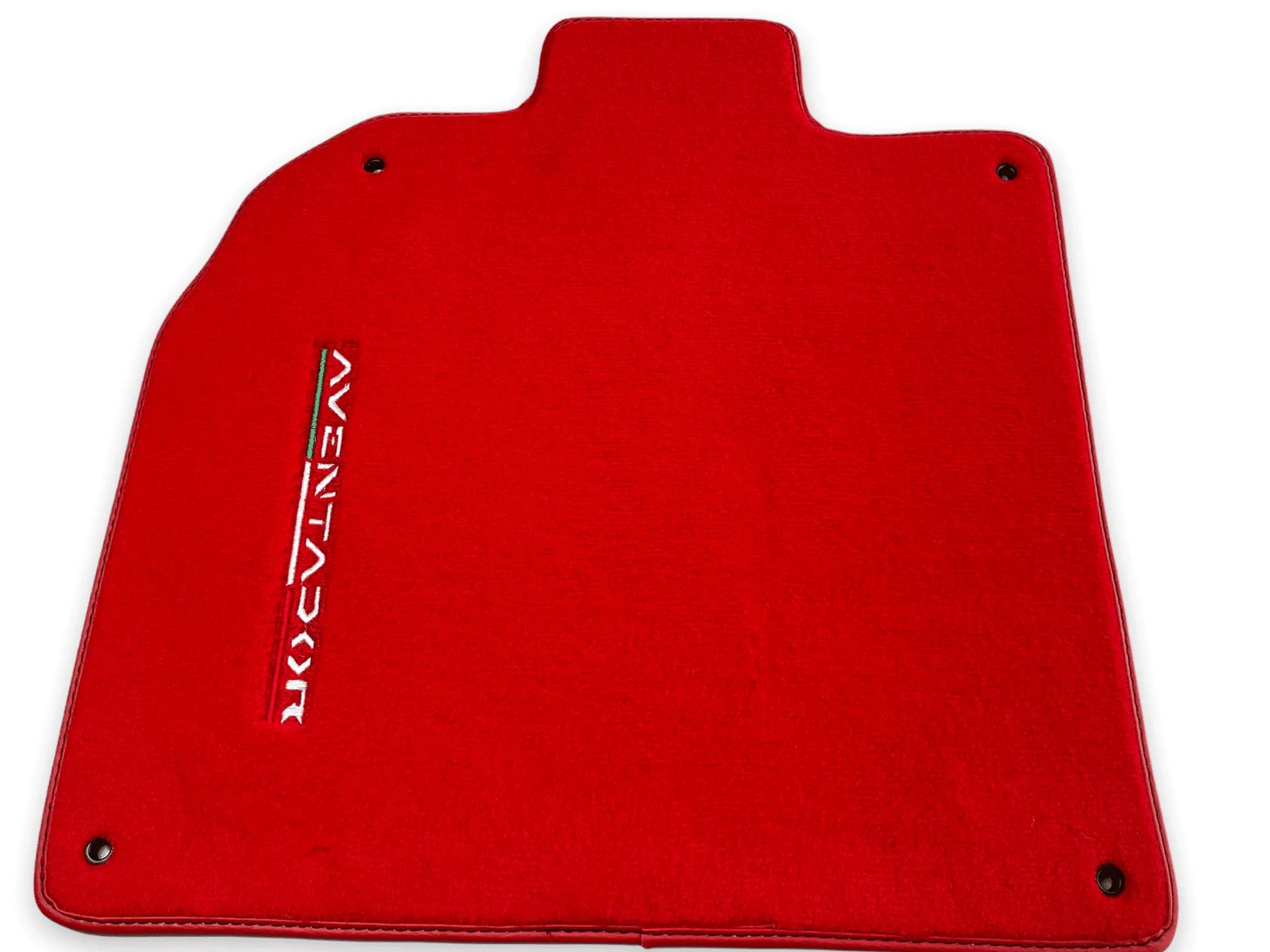 Floor Mats for Lamborghini Aventador Red Color Carpet - AutoWin