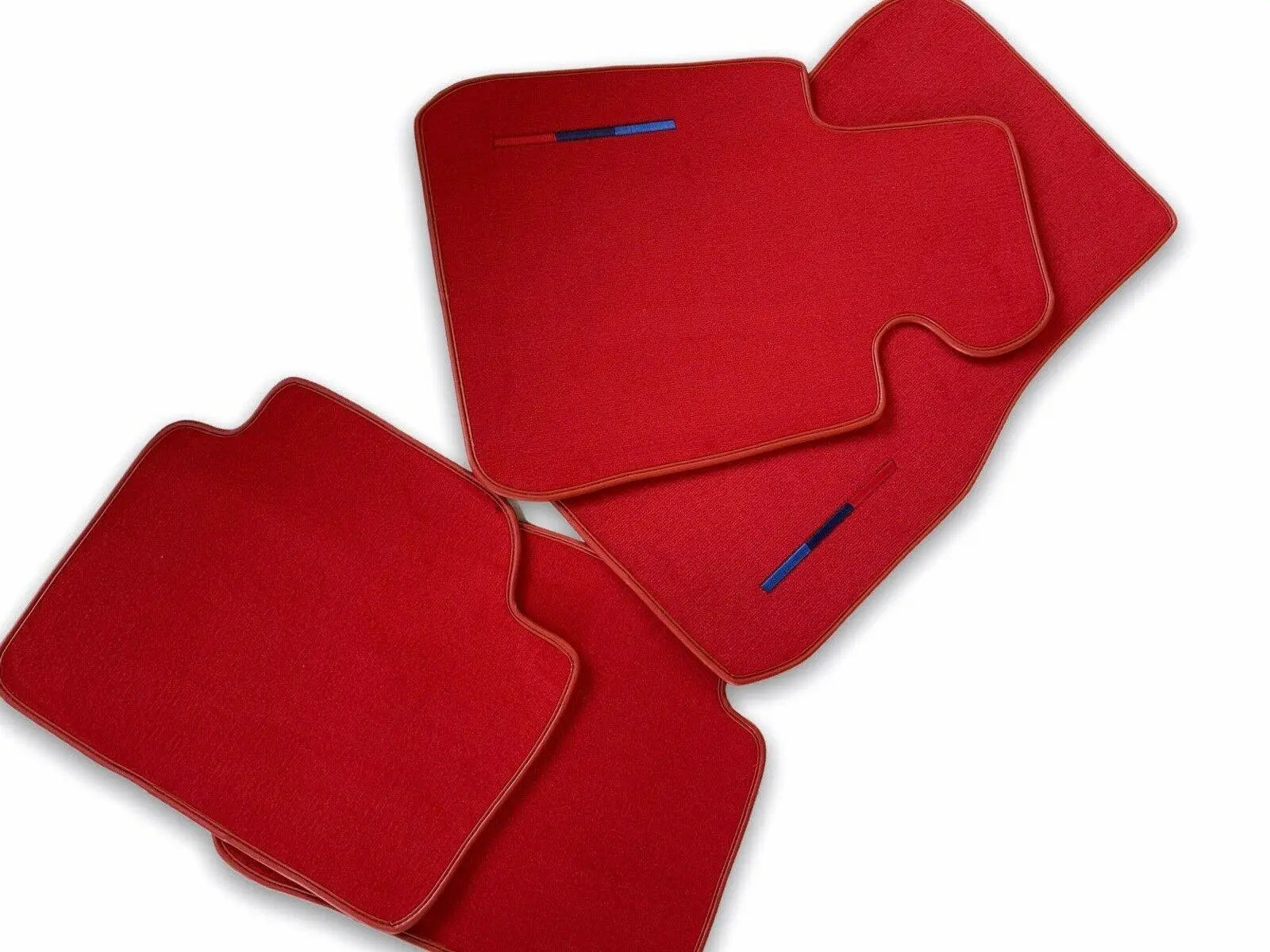 Red Floor Mats For BMW 4 Series F36 Gran Coupe With M Package - AutoWin