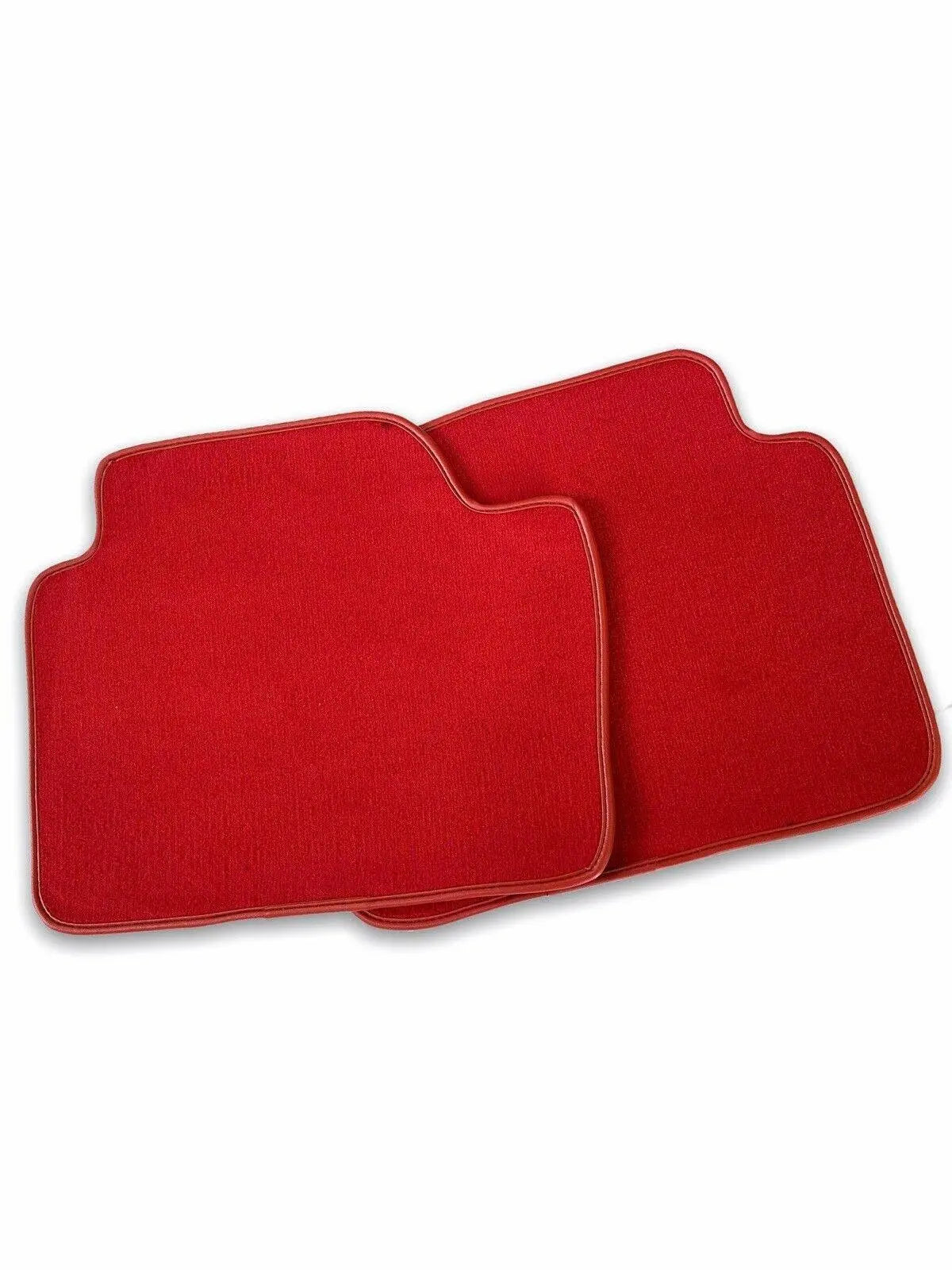 Red Floor Mats For BMW X6 Series E71 ROVBUT Brand Tailored Set Perfect Fit Green SNIP Collection - AutoWin