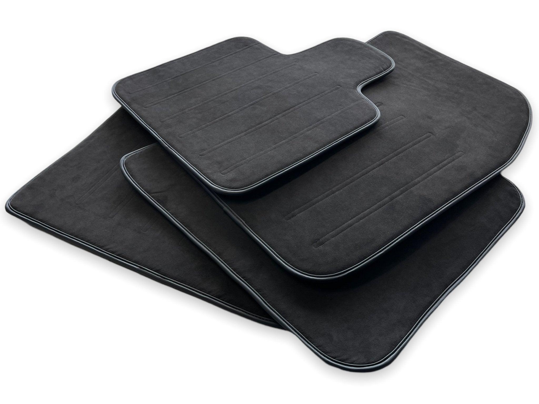 Alcantara Floor Mats For Rolls Royce Black Badge Cullinan - AutoWin