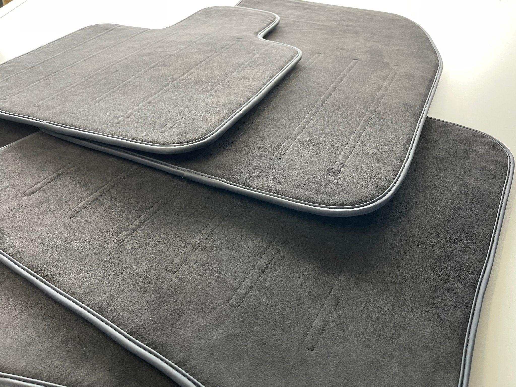 Alcantara Floor Mats For Rolls Royce Black Badge Cullinan - AutoWin