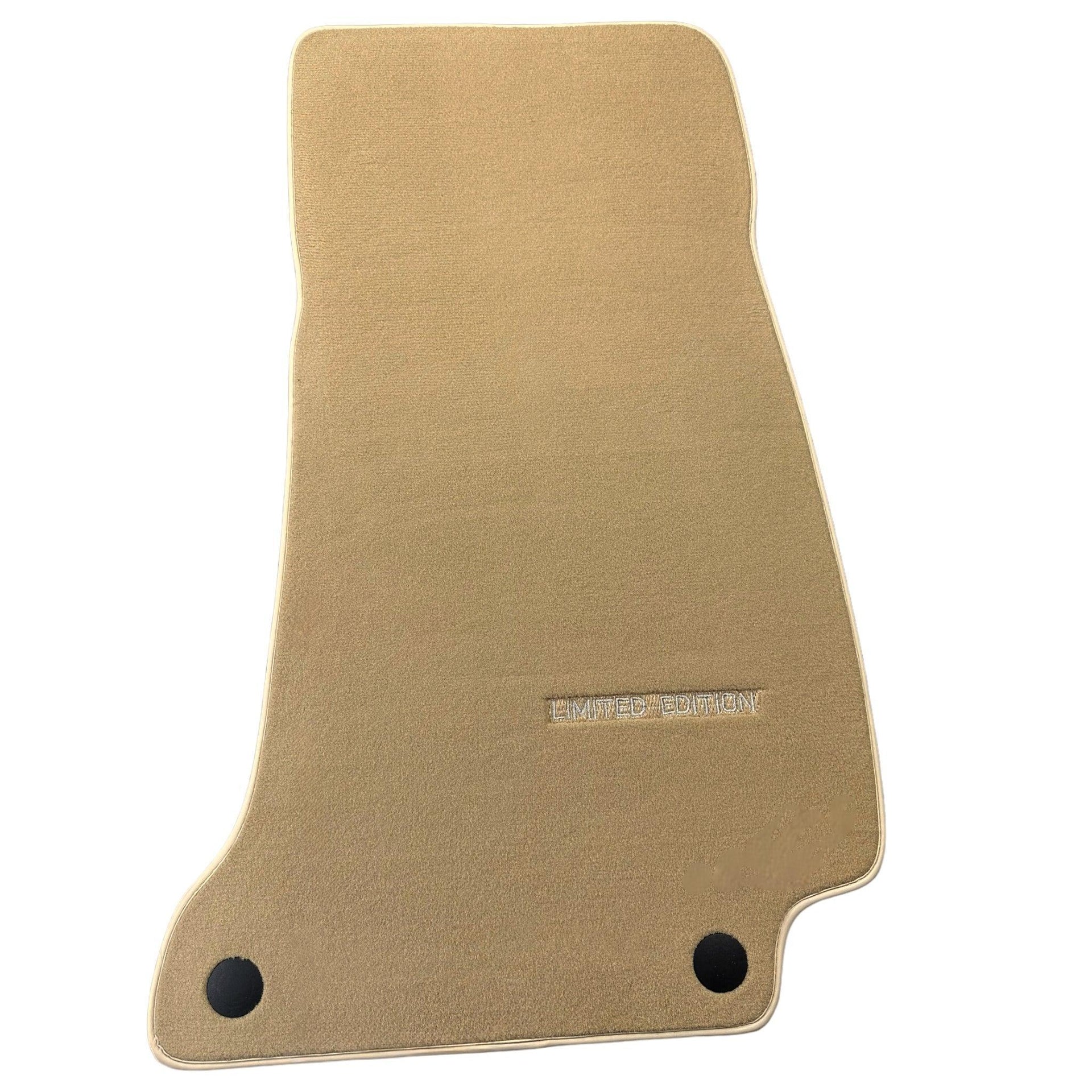 Beige Floor Mats For Mercedes Benz C-Class S206 Wagon (2021-2023) Hybrid | Limited Edition - AutoWin