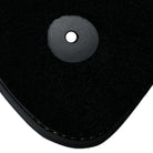 Black Floor Mats for Audi A3 - 5-door Sportback (MHEV) Mild Hybrid Electric Vehicle (2021 - 2024) | Fighter Jet Edition - AutoWin