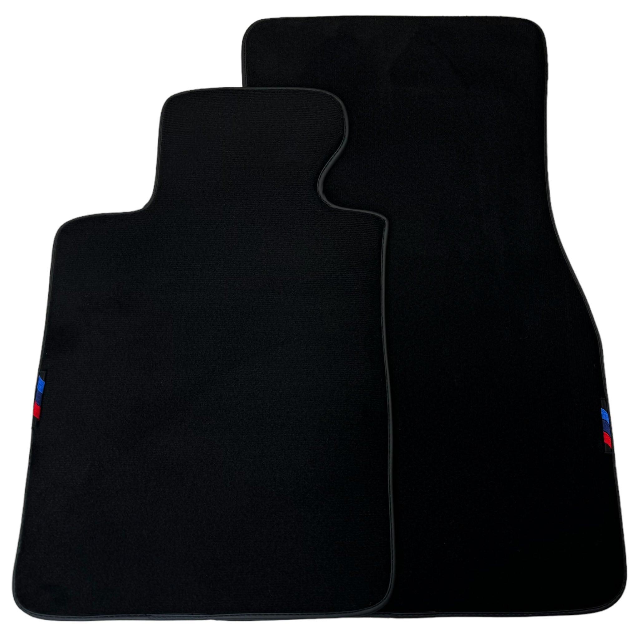Black Floor Mats For BMW 1 Series E82 | Black Trim - AutoWin