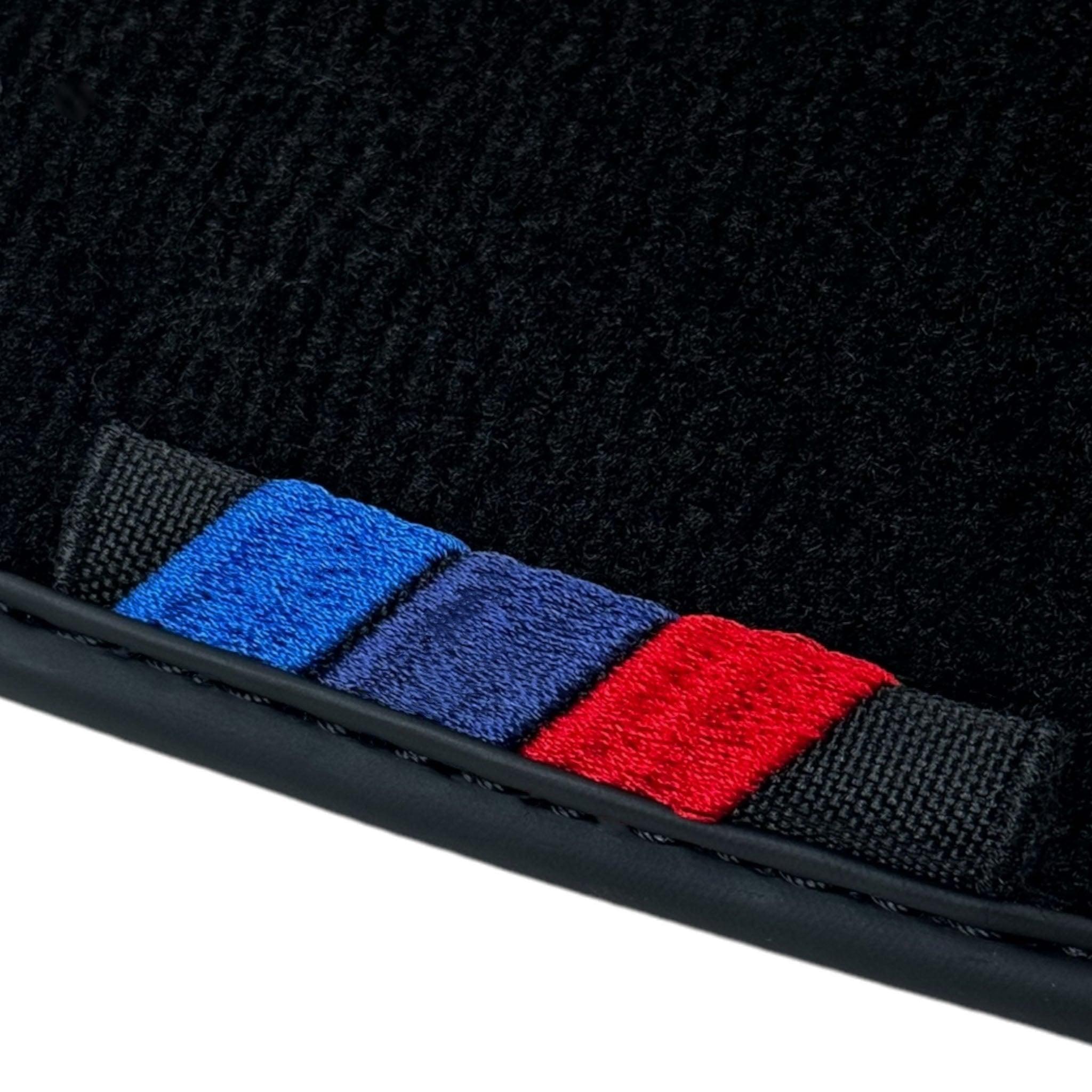 Black Floor Mats For BMW 1 Series E82 | Black Trim - AutoWin