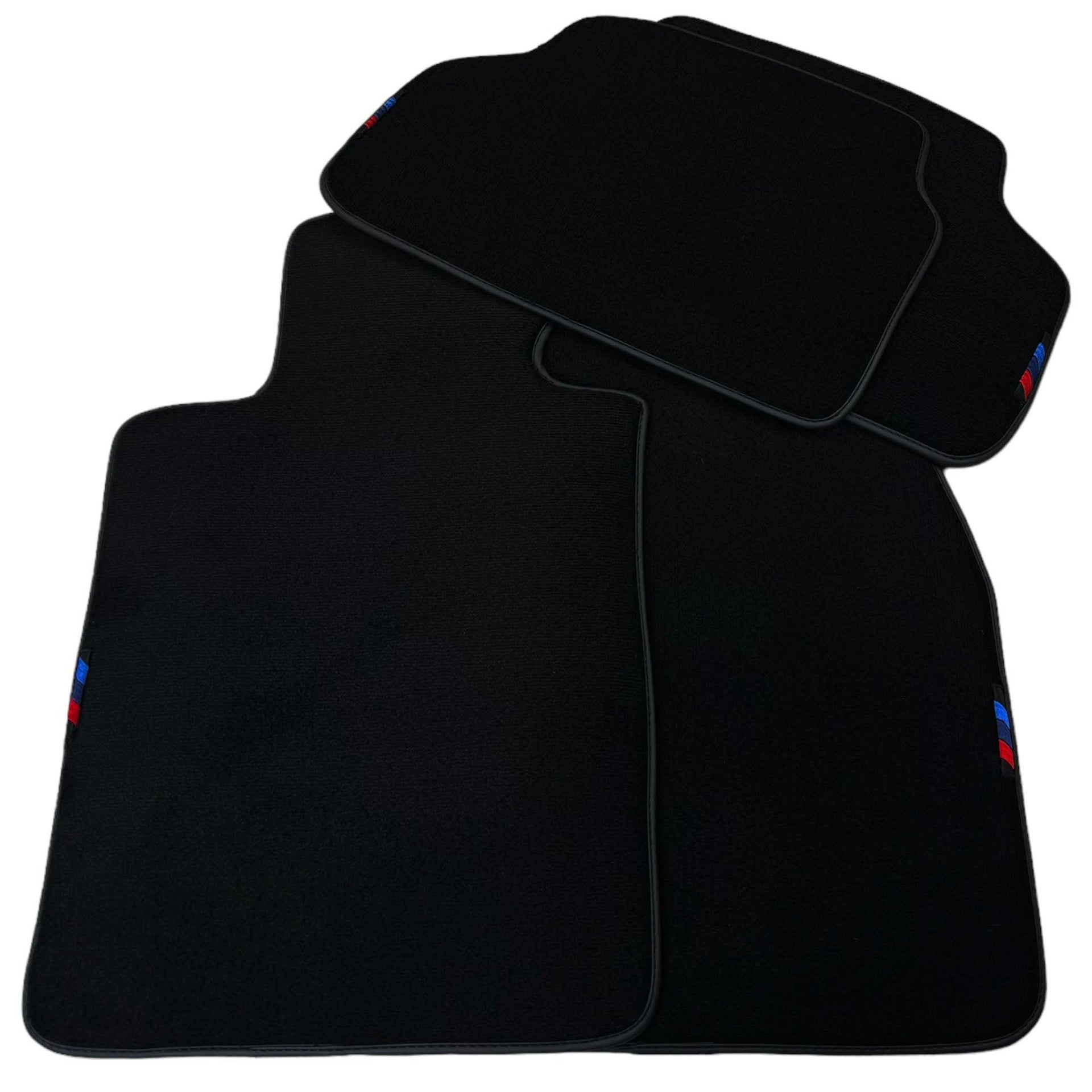Black Floor Mats For BMW 3 Series F34 GT 2013-2020 | Black Trim - AutoWin