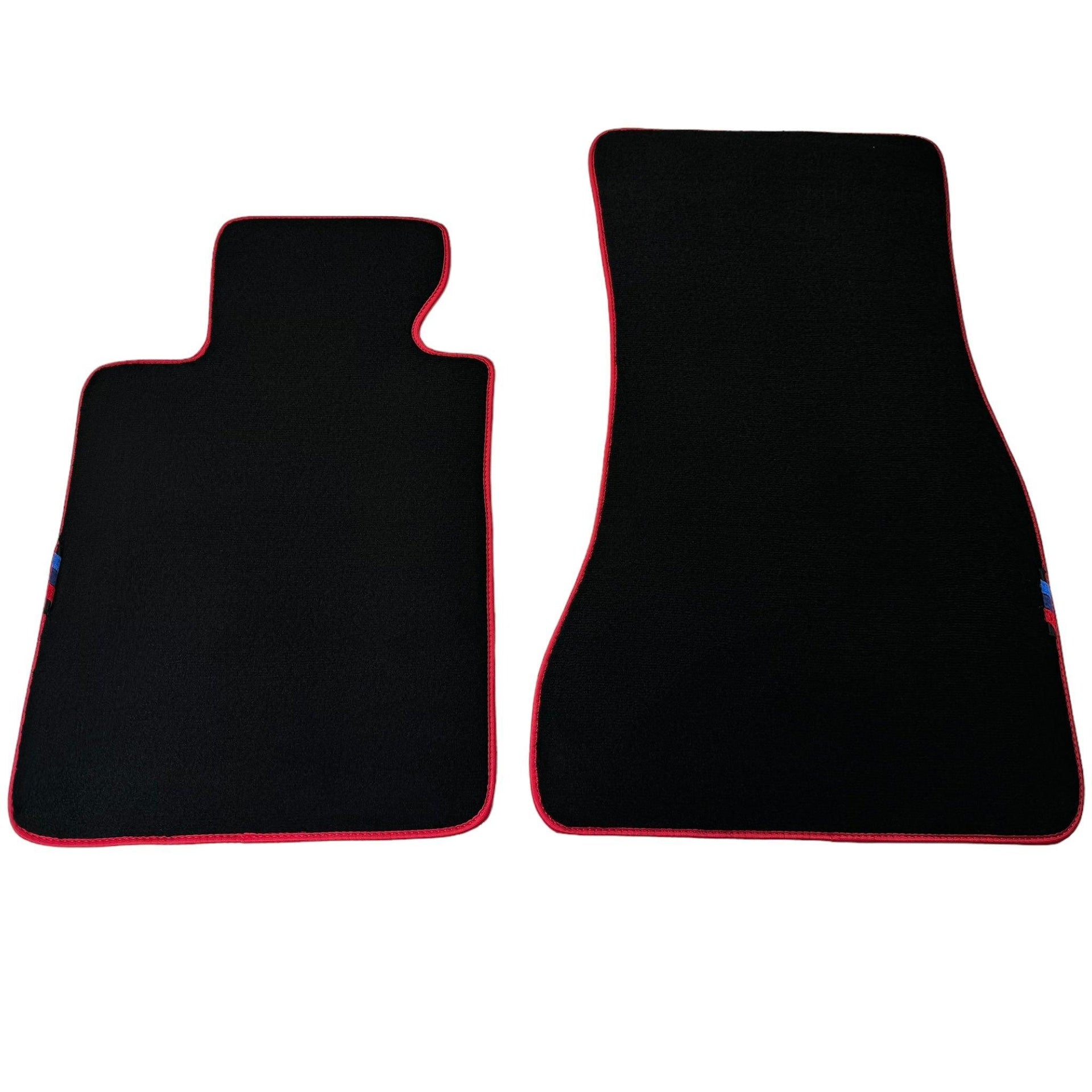 Black Mats For BMW M8 F93 4-door Gran Coupe | Red Trim - AutoWin