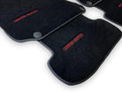 Black Sheepskin Floor Mats For Mercedes Benz GLE-Class W166 Allrounder (2015-2019) | ER56 Design - AutoWin