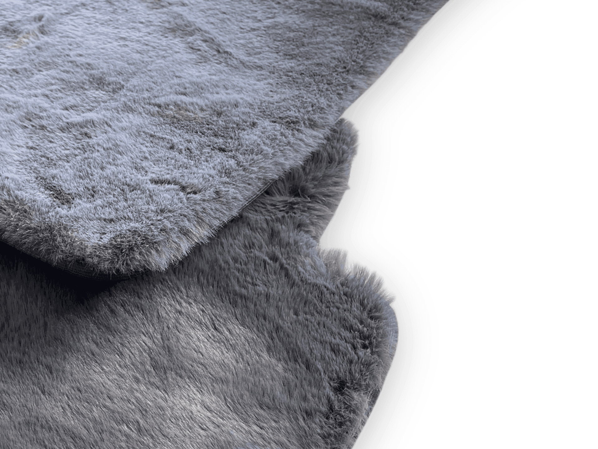 Dark Gray Sheepskin Floor Mats For Rolls Royce Ghost Series I (2010–2020) Er56 Design Brand - AutoWin