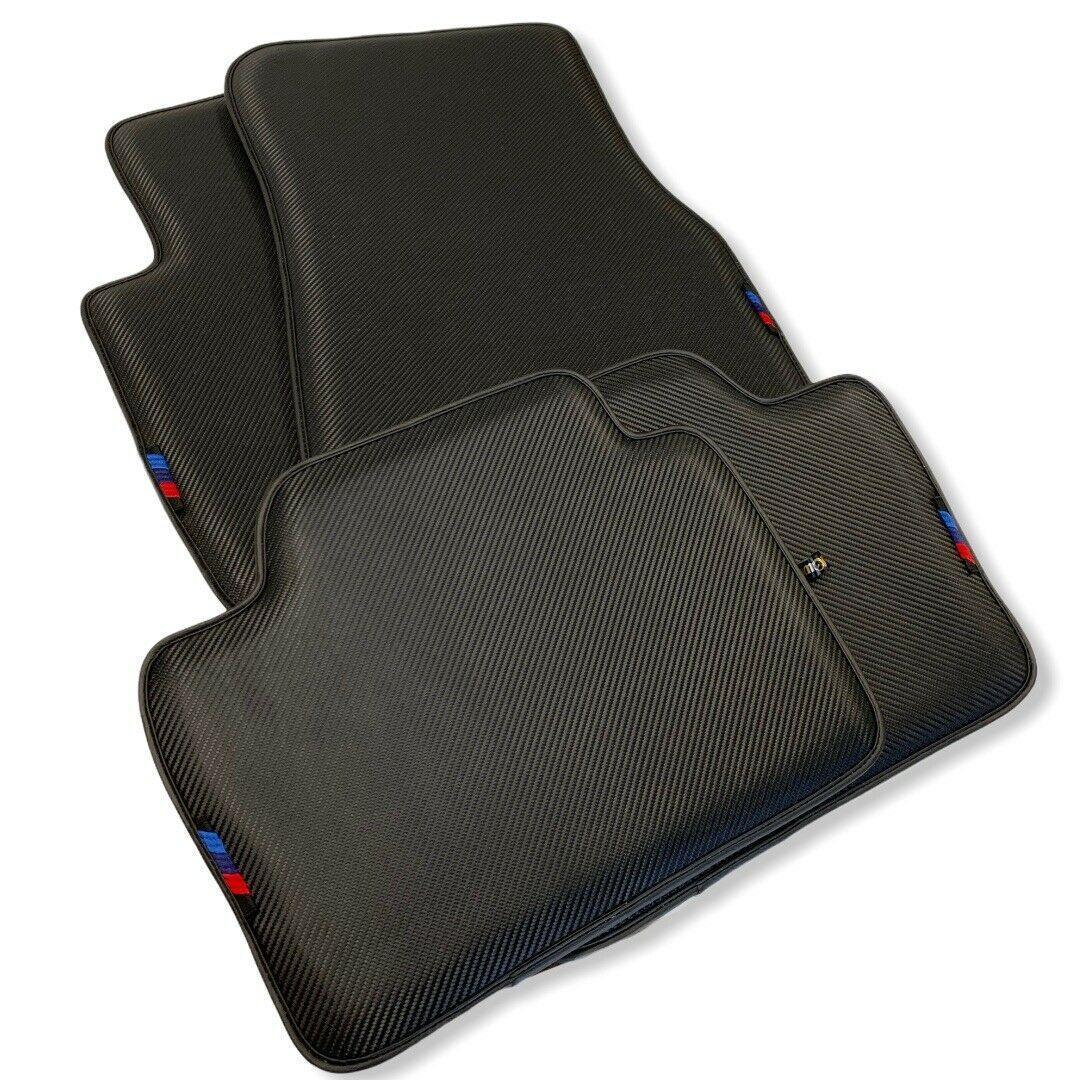 Floor Mats For BMW M3 E36 Autowin Brand Carbon Fiber Leather - AutoWin