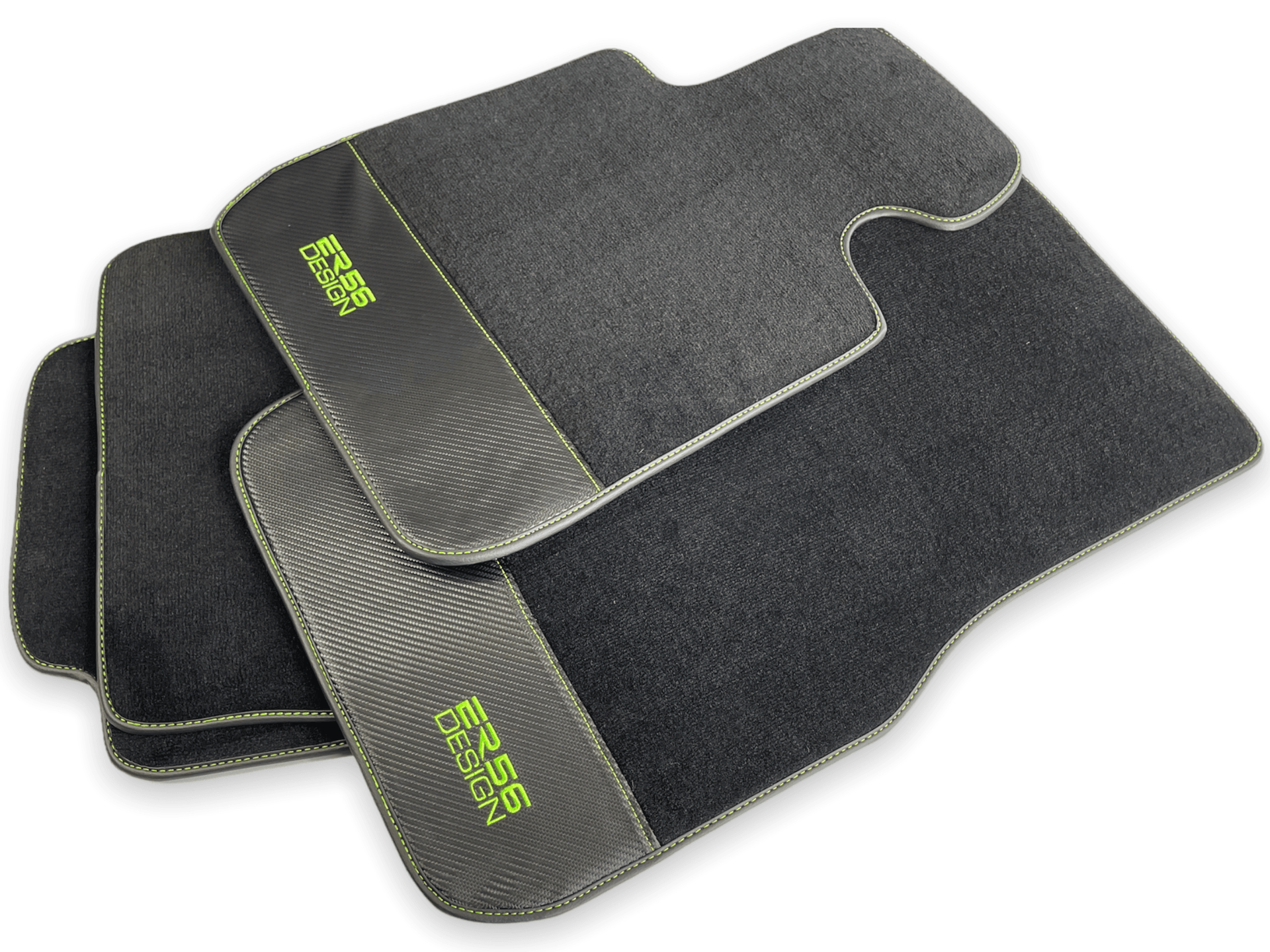 Floor Mats For BMW X3 Series G01 Carbon Leather Er56 Design - AutoWin