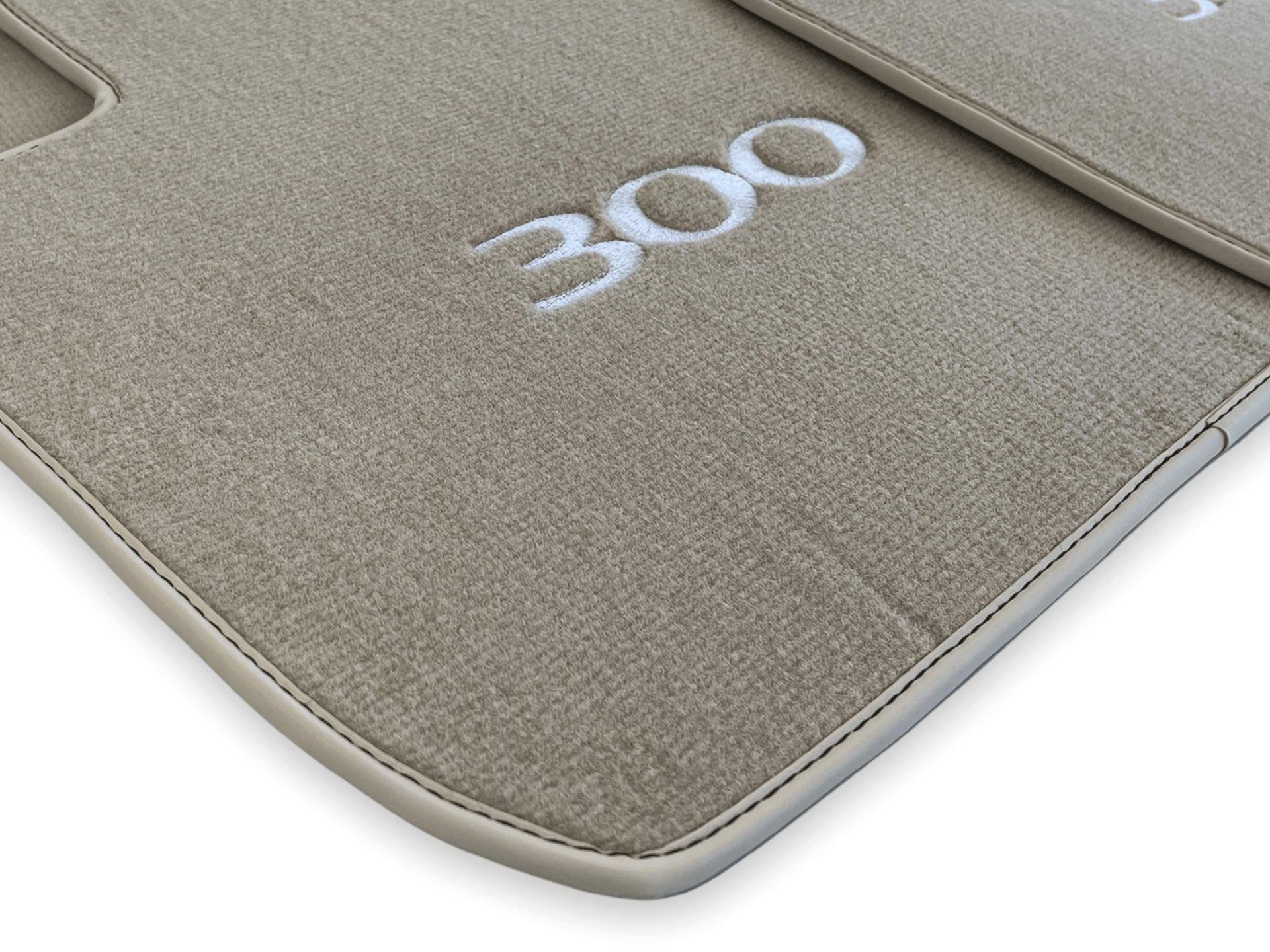 Floor Mats For Chrysler 300C Beige 2011-2022 - AutoWin